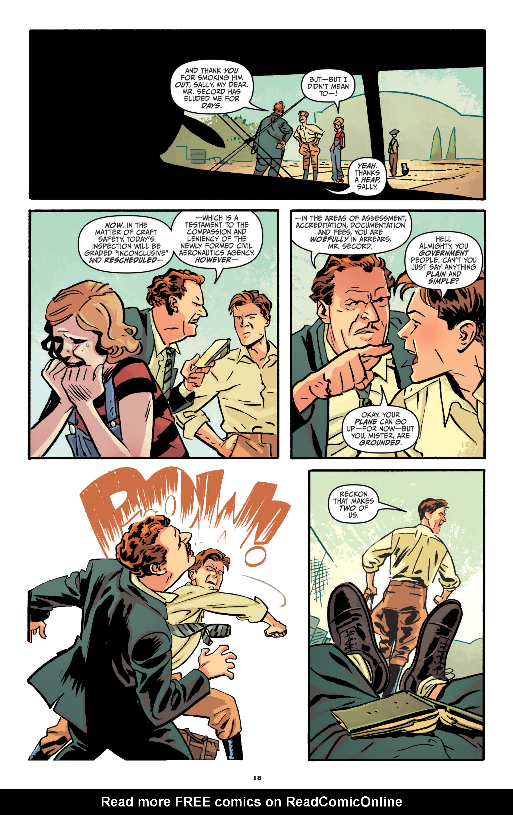 Read online The Rocketeer: Cargo of Doom comic -  Issue # TPB - 17