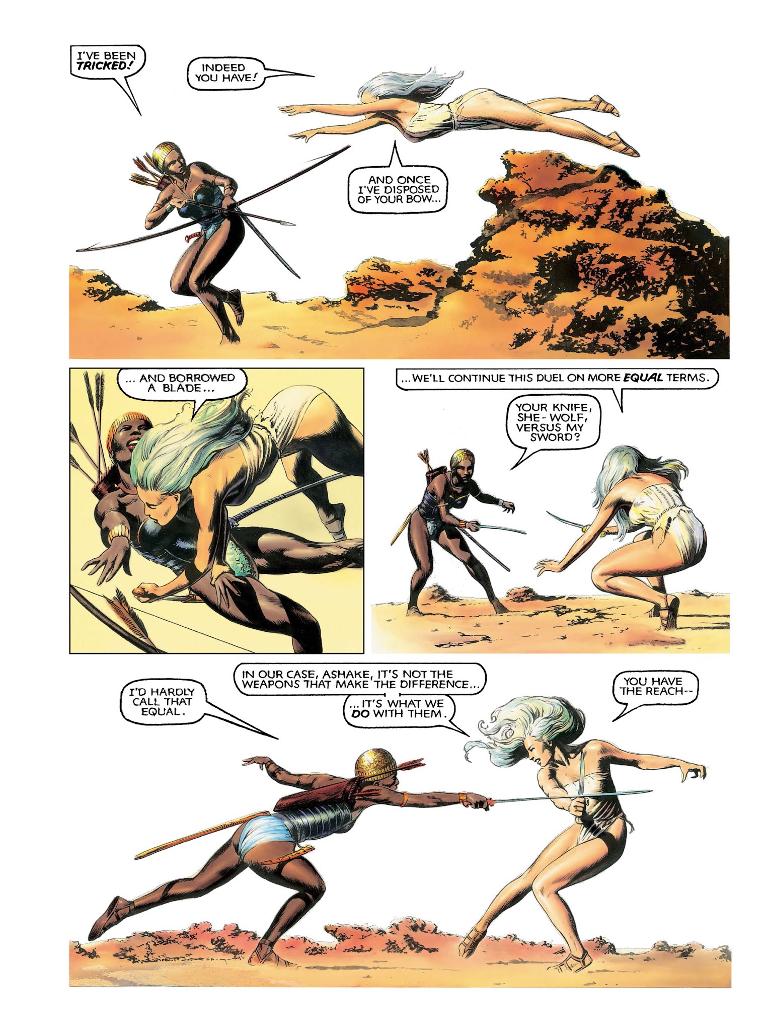 Read online Marada The She-Wolf comic -  Issue # TPB - 68