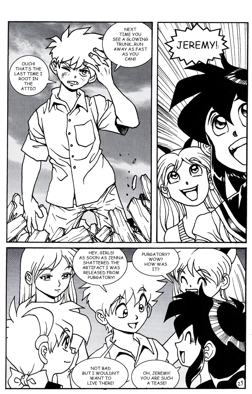 Read online Jenna & Ninja High School comic -  Issue #3 - 25