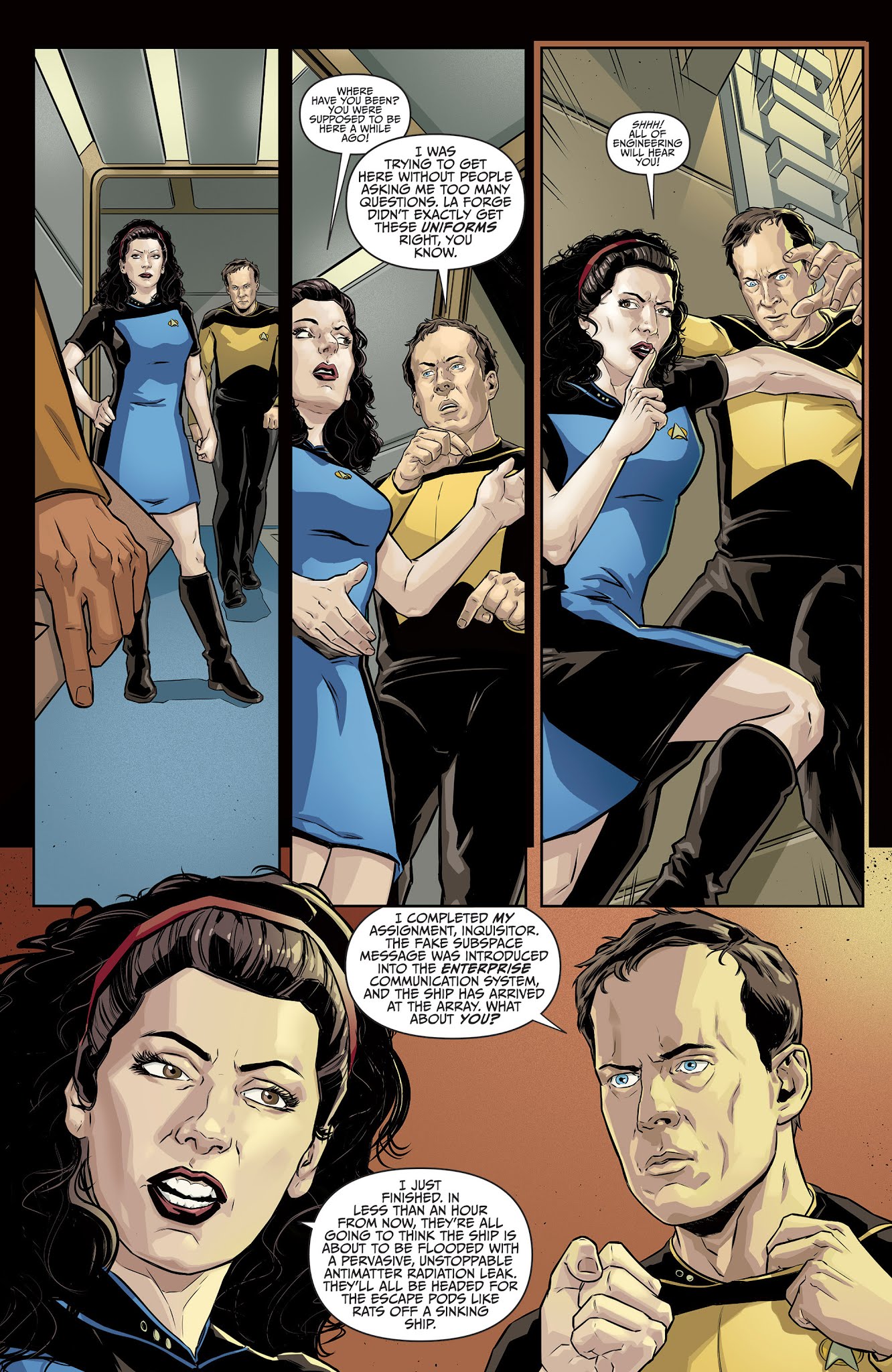 Read online Star Trek: The Next Generation: Through the Mirror comic -  Issue #4 - 8