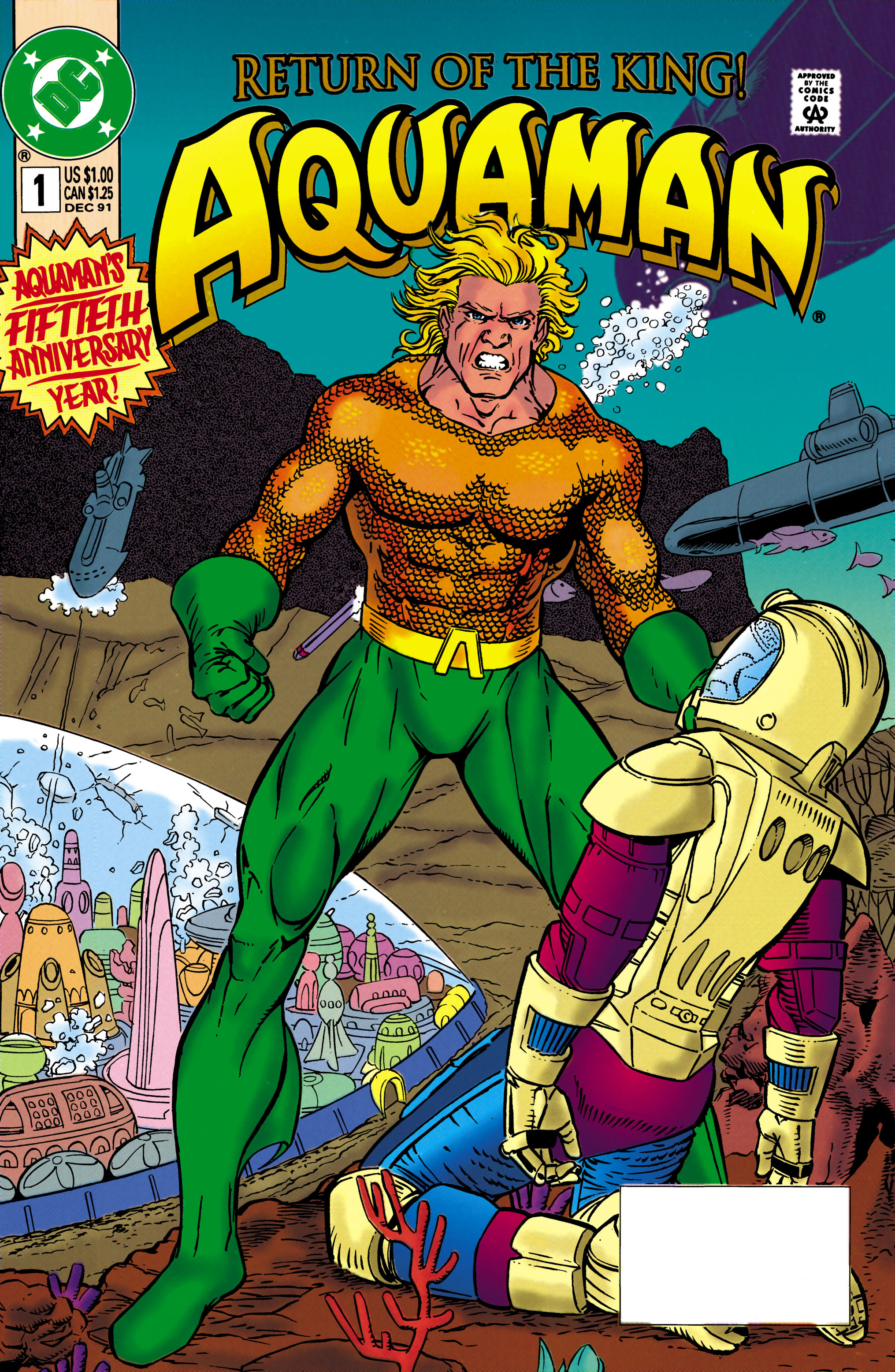 Aquaman (1991) Issue #1 #1 - English 1