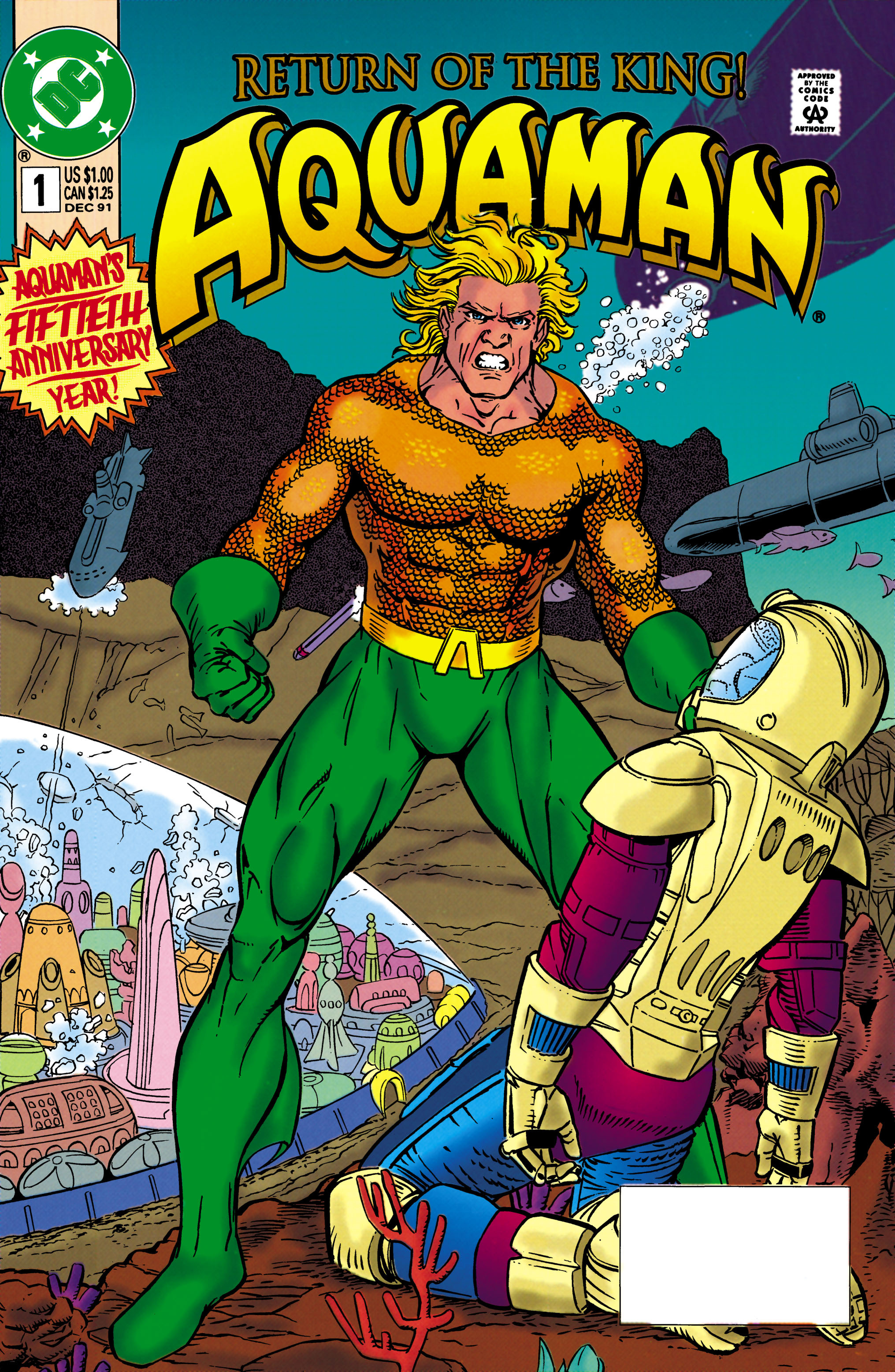 Read online Aquaman (1991) comic -  Issue #1 - 1