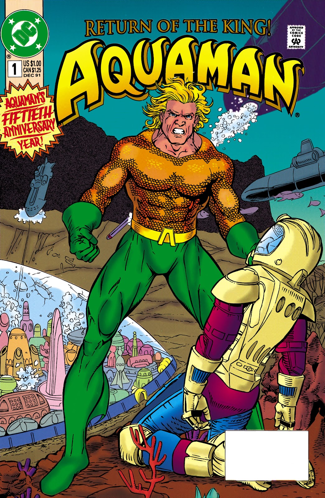 Aquaman (1991) Issue #1 #1 - English 1
