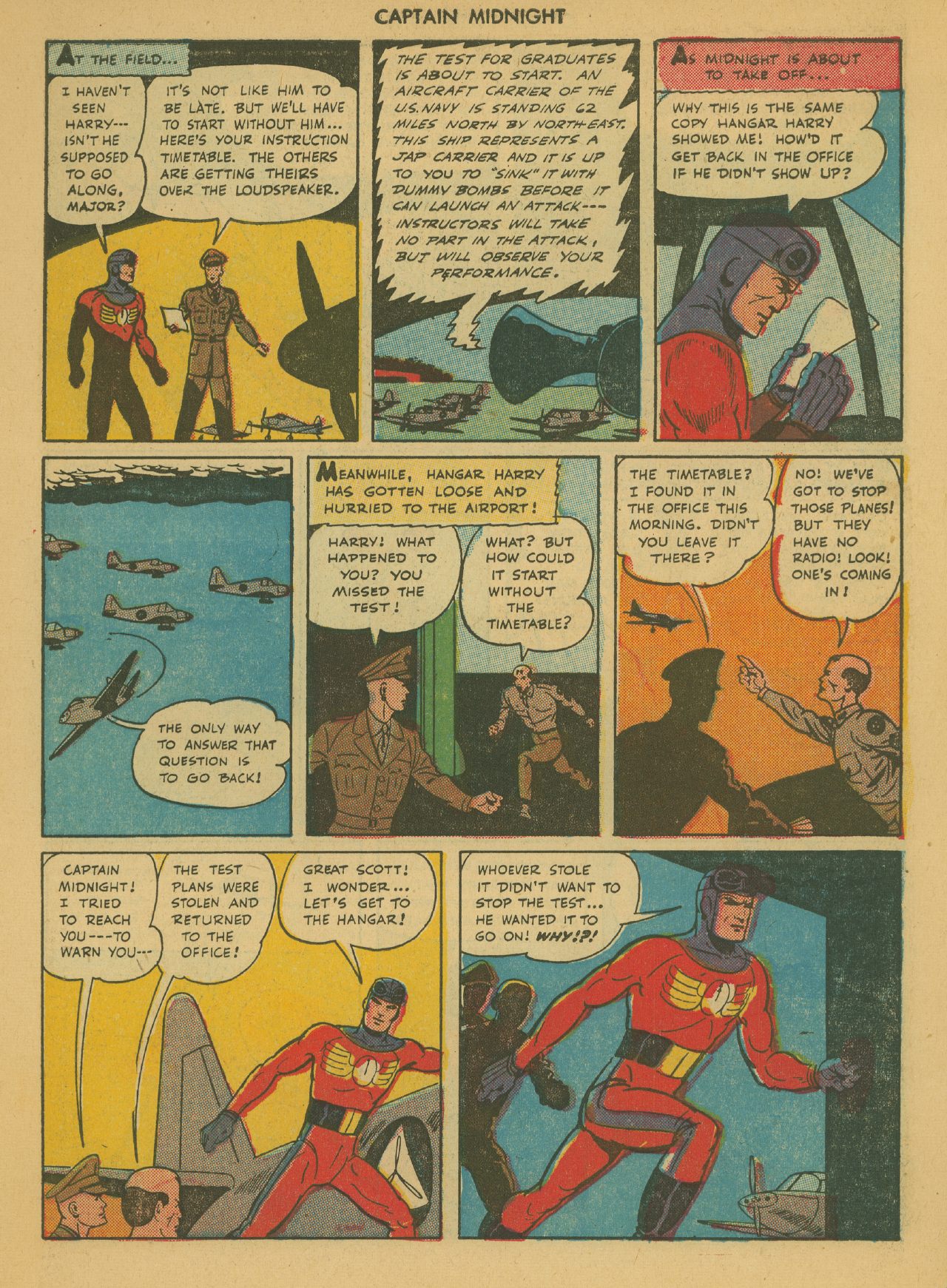 Read online Captain Midnight (1942) comic -  Issue #36 - 7