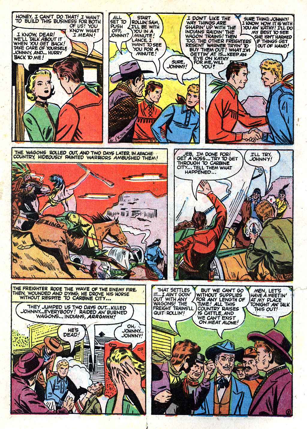 Read online Texas Kid comic -  Issue #6 - 4
