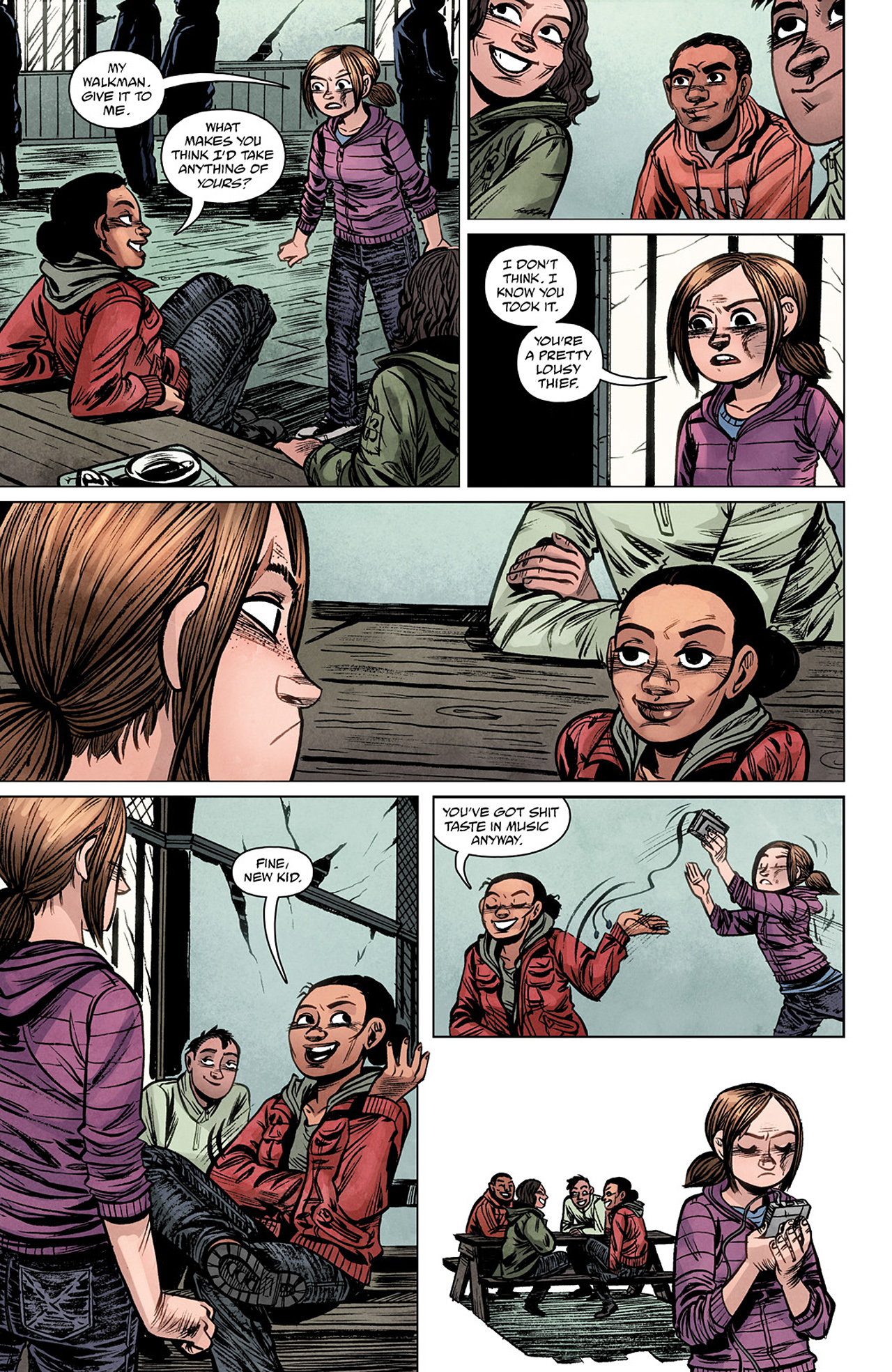 Read online The Last of Us: American Dreams comic -  Issue #1 - 20