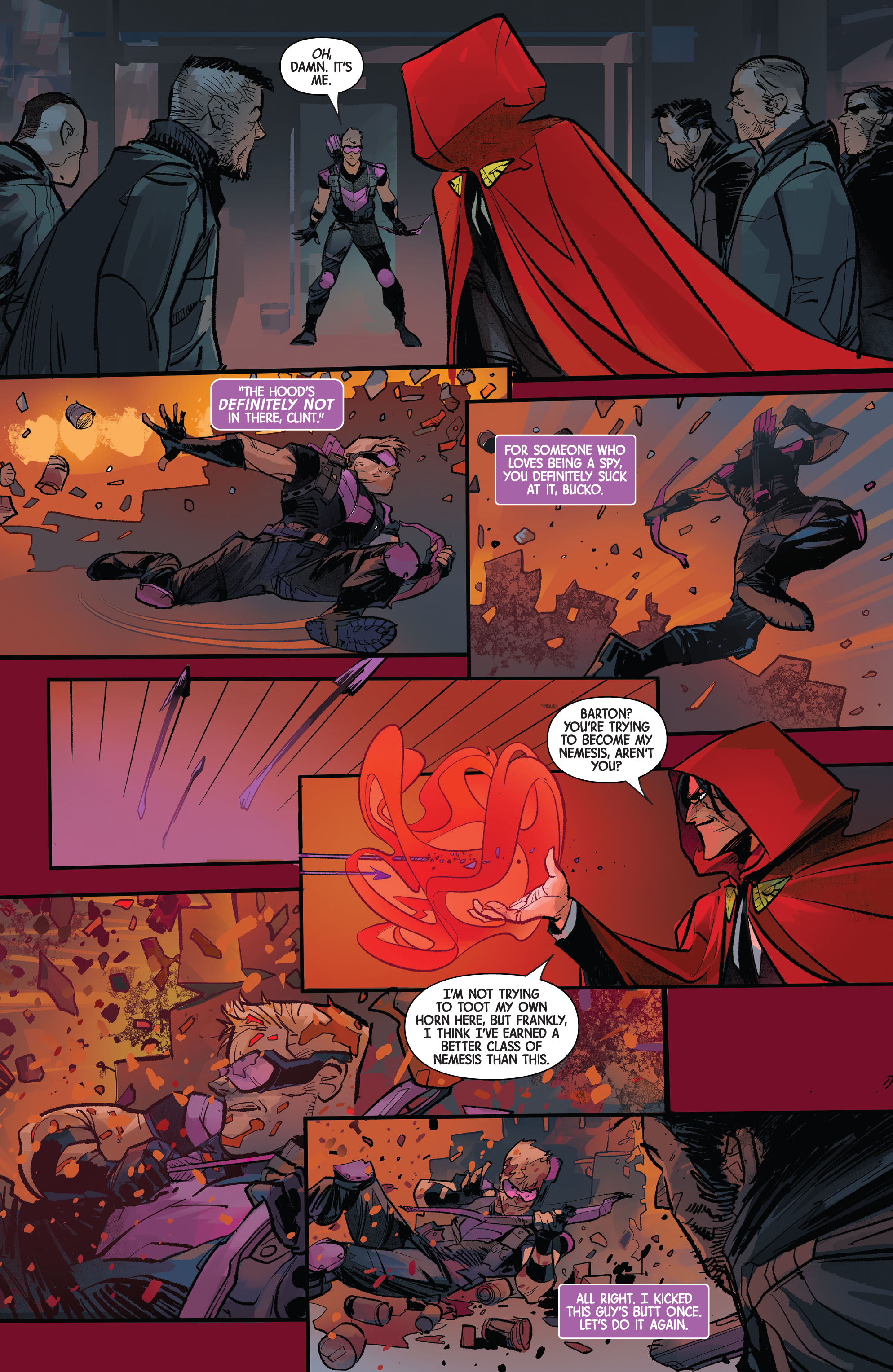 Read online Hawkeye: Freefall comic -  Issue #4 - 7