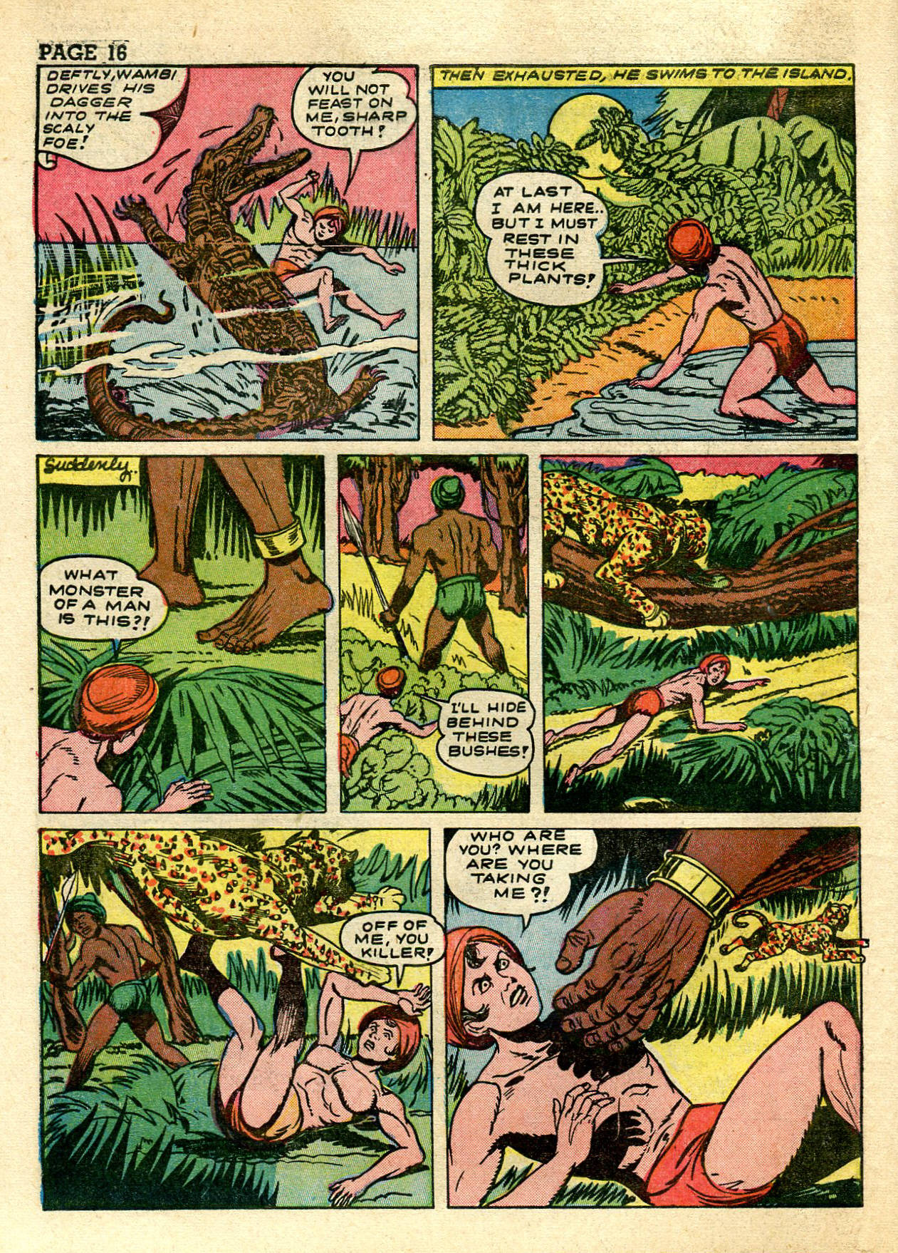 Read online Wambi Jungle Boy comic -  Issue #3 - 18