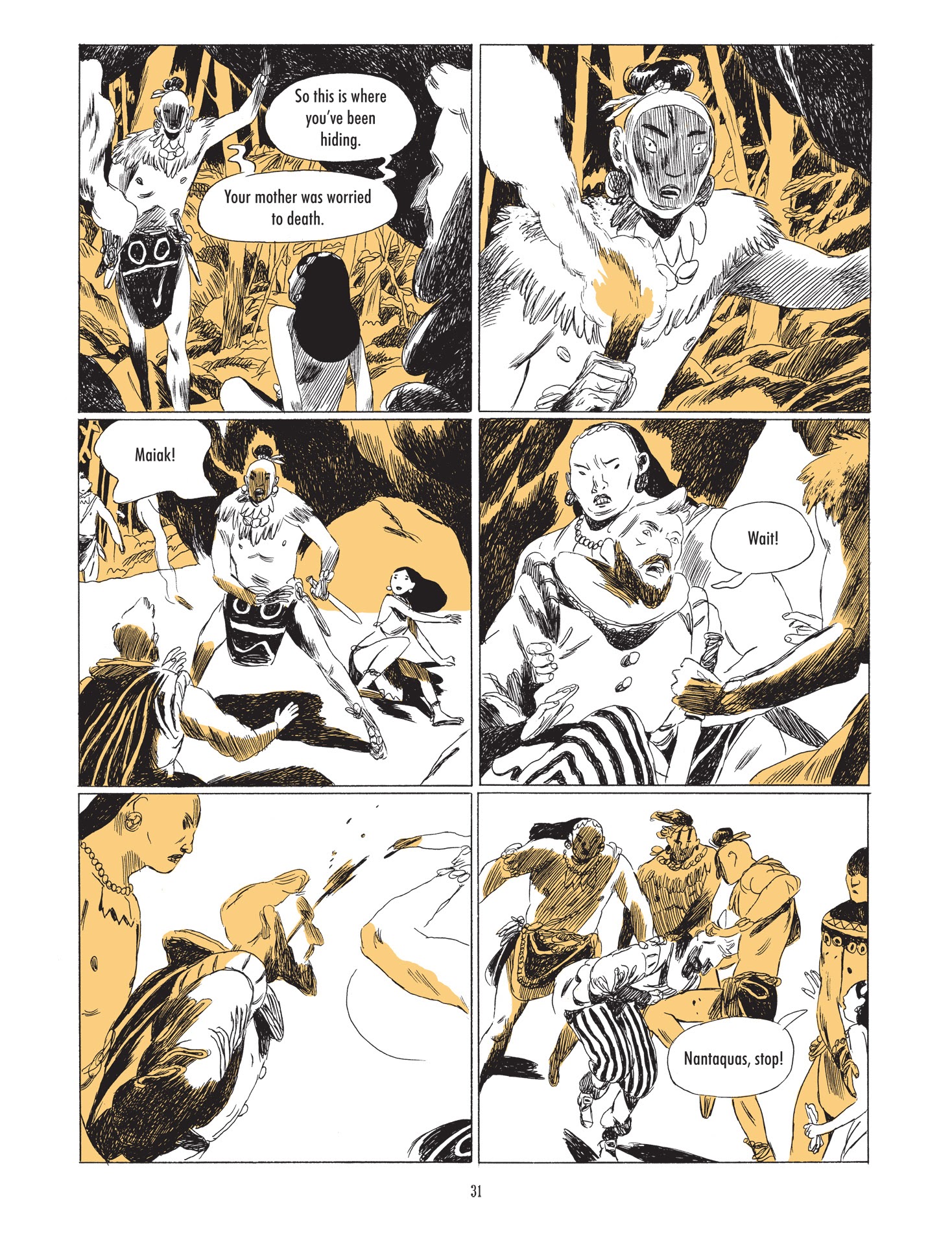 Read online Pocahontas: Princess of the New World comic -  Issue # TPB - 32