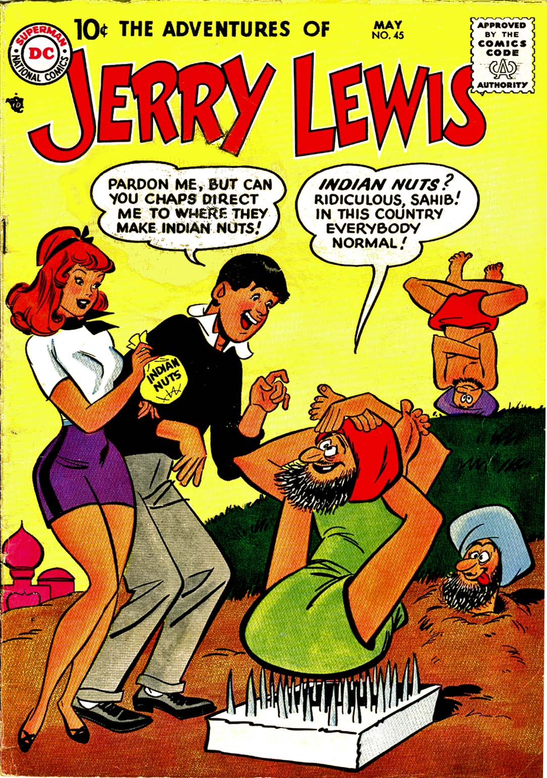 Read online The Adventures of Jerry Lewis comic -  Issue #45 - 1