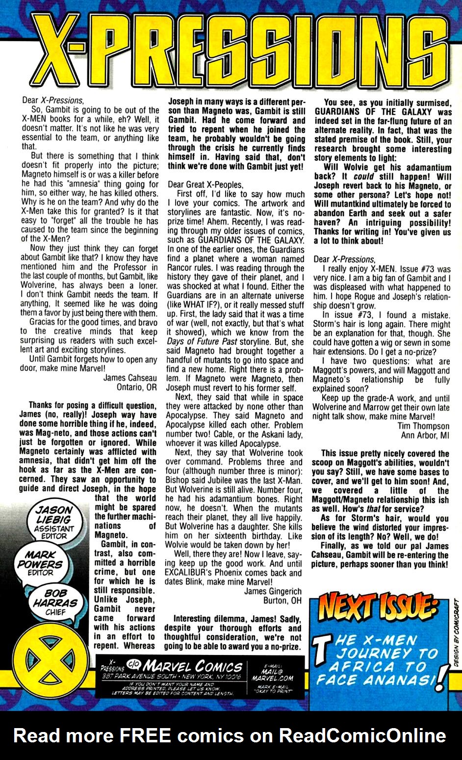 Read online X-Men (1991) comic -  Issue #76 - 25