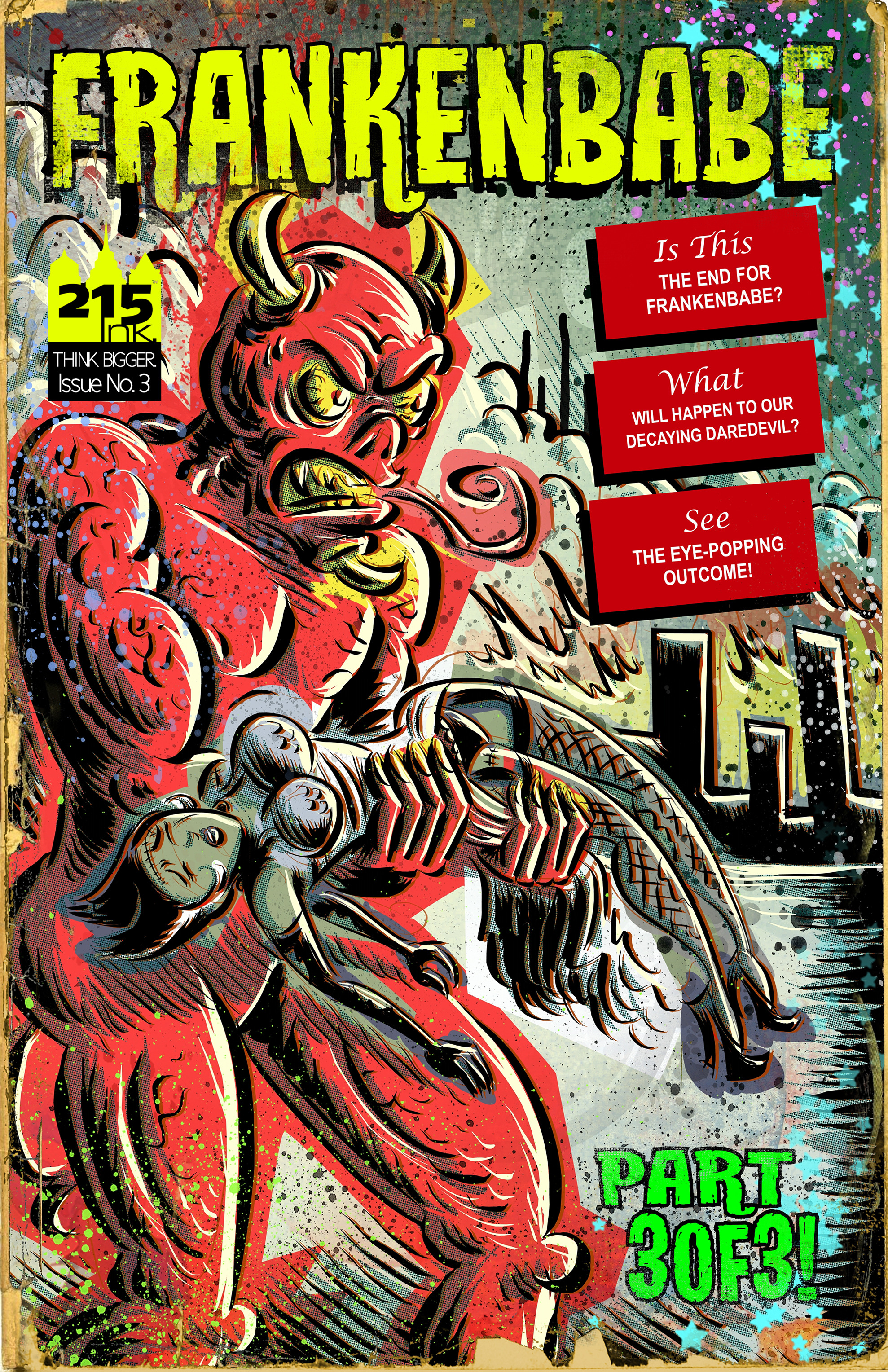 Read online Frankenbabe comic -  Issue #3 - 1