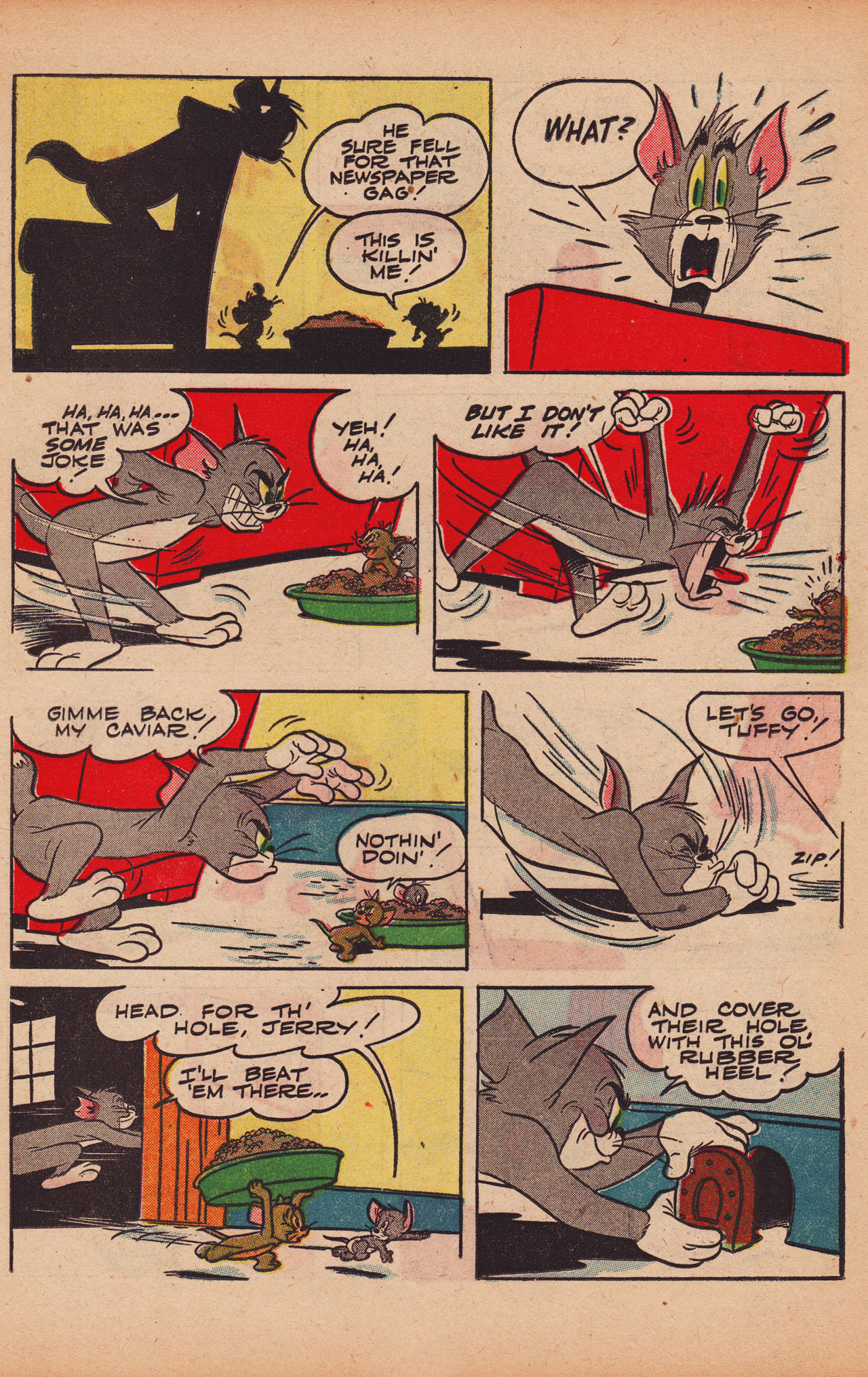 Read online Tom & Jerry Comics comic -  Issue #74 - 7