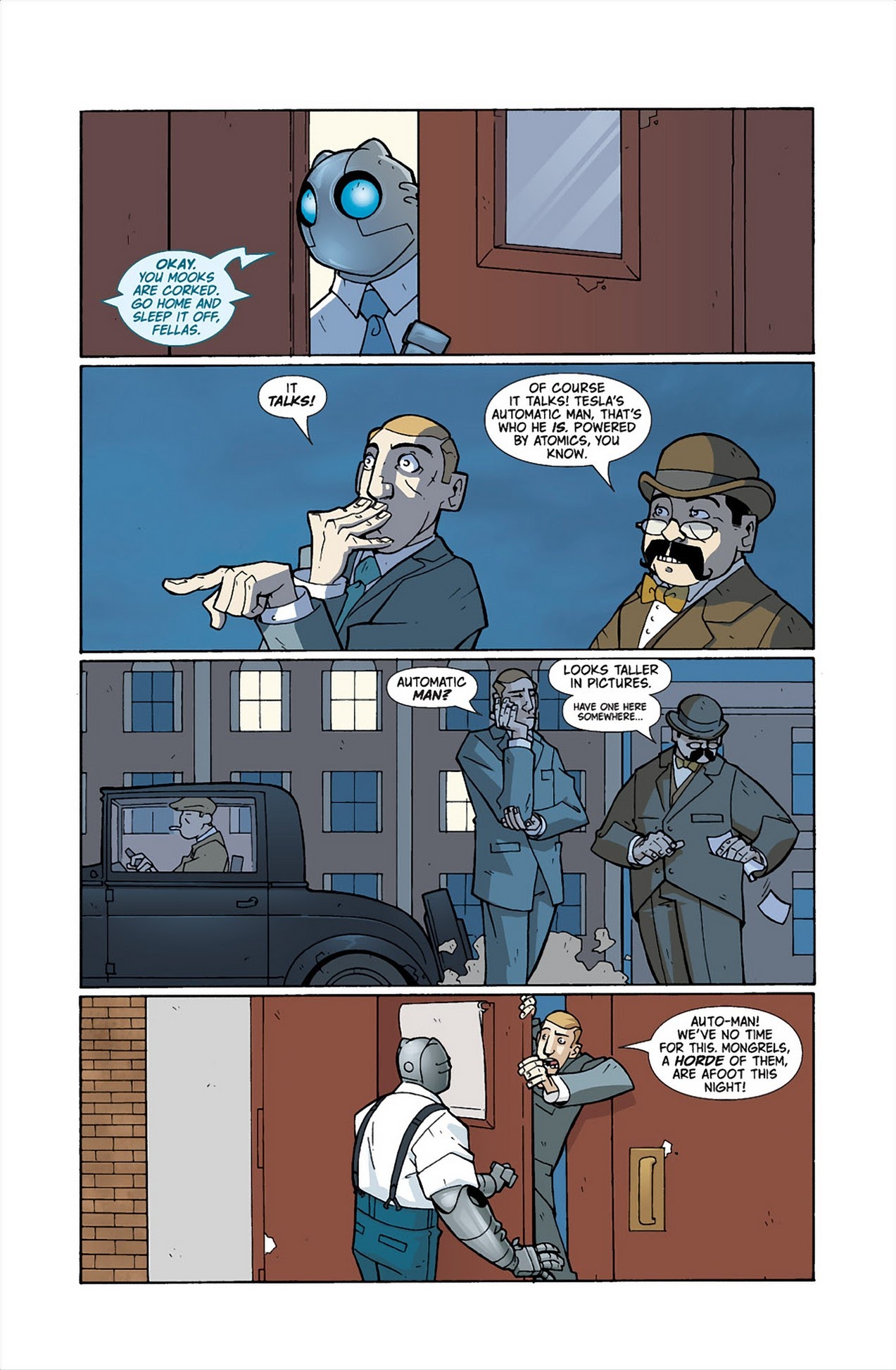 Read online Atomic Robo and the Shadow From Beyond Time comic -  Issue #1 - 7