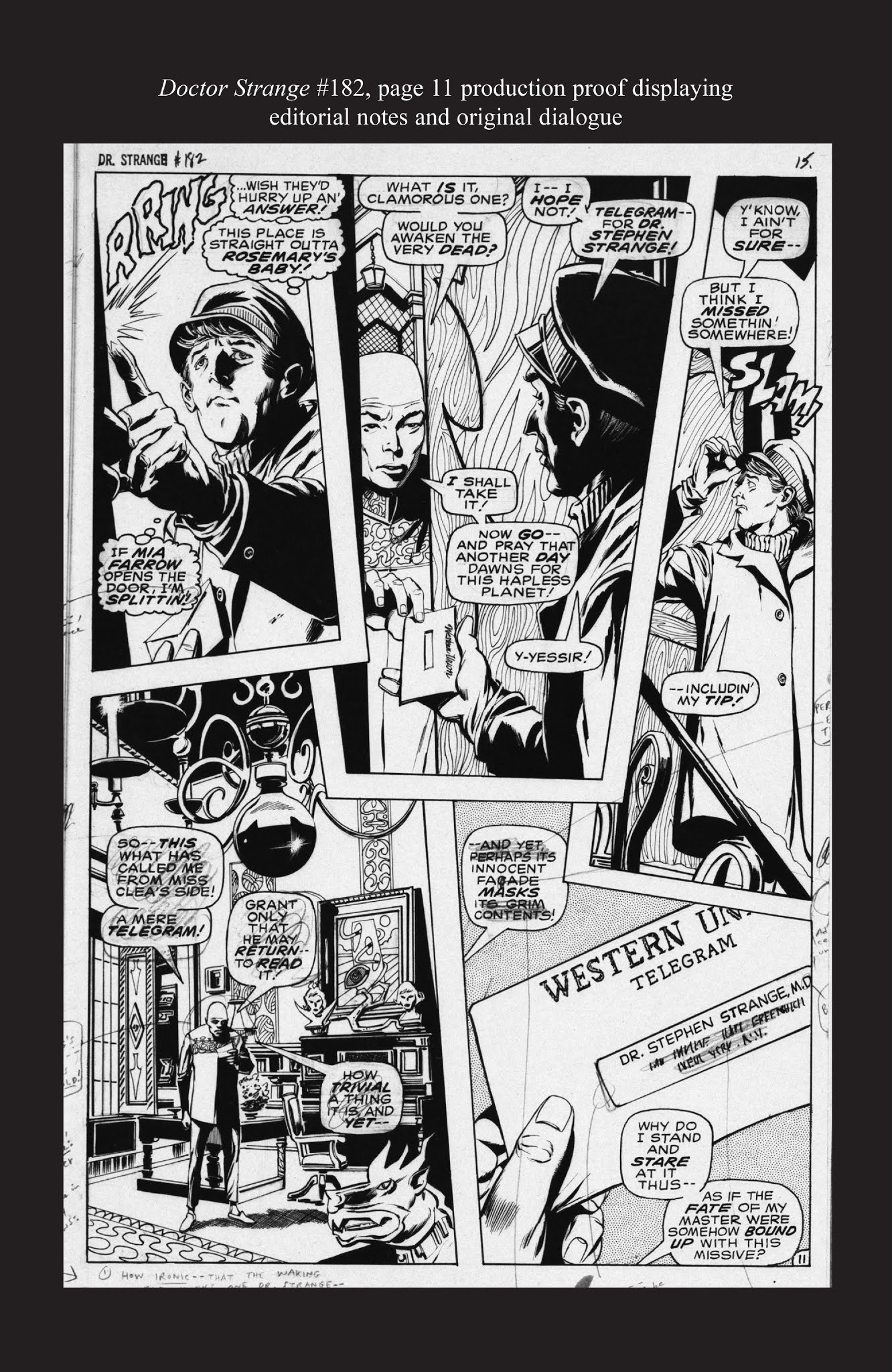 Read online Marvel Masterworks: Doctor Strange comic -  Issue # TPB 4 (Part 3) - 68