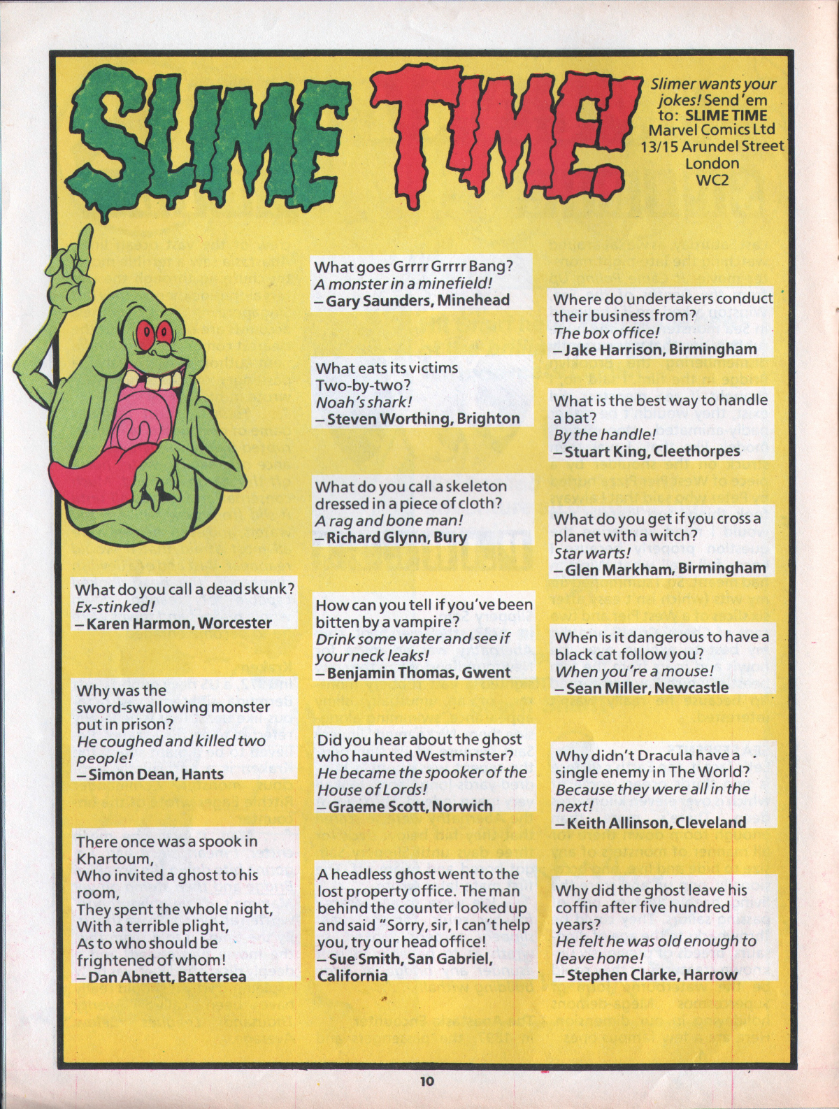 Read online The Real Ghostbusters comic -  Issue #33 - 10