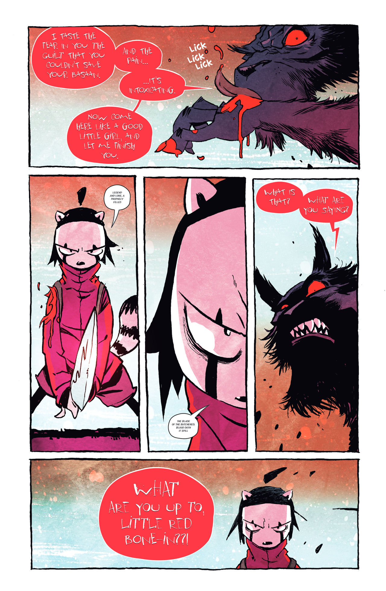 Read online Little Red Ronin comic -  Issue #3 - 23