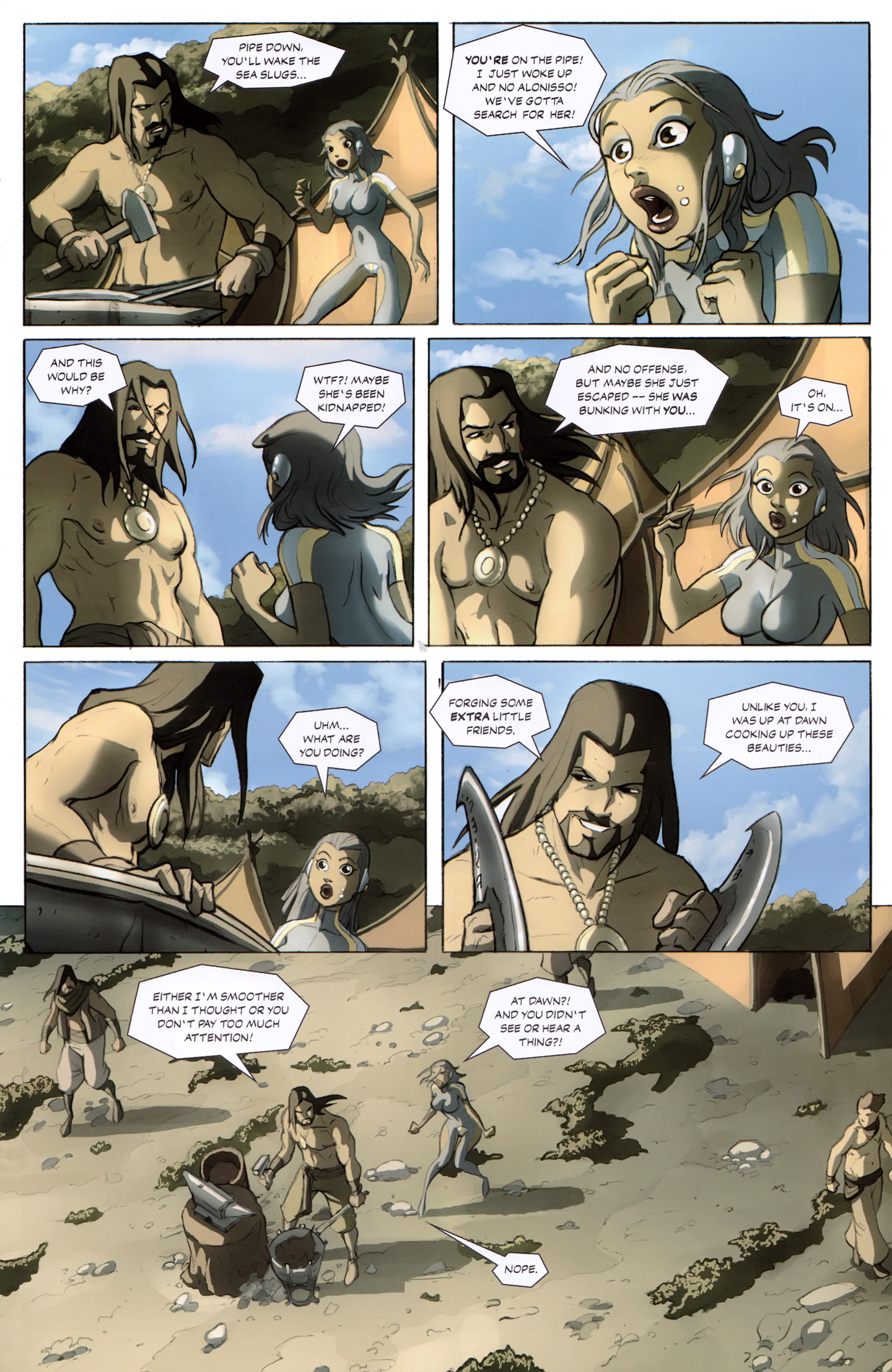 Read online Mediterranea comic -  Issue #6 - 5
