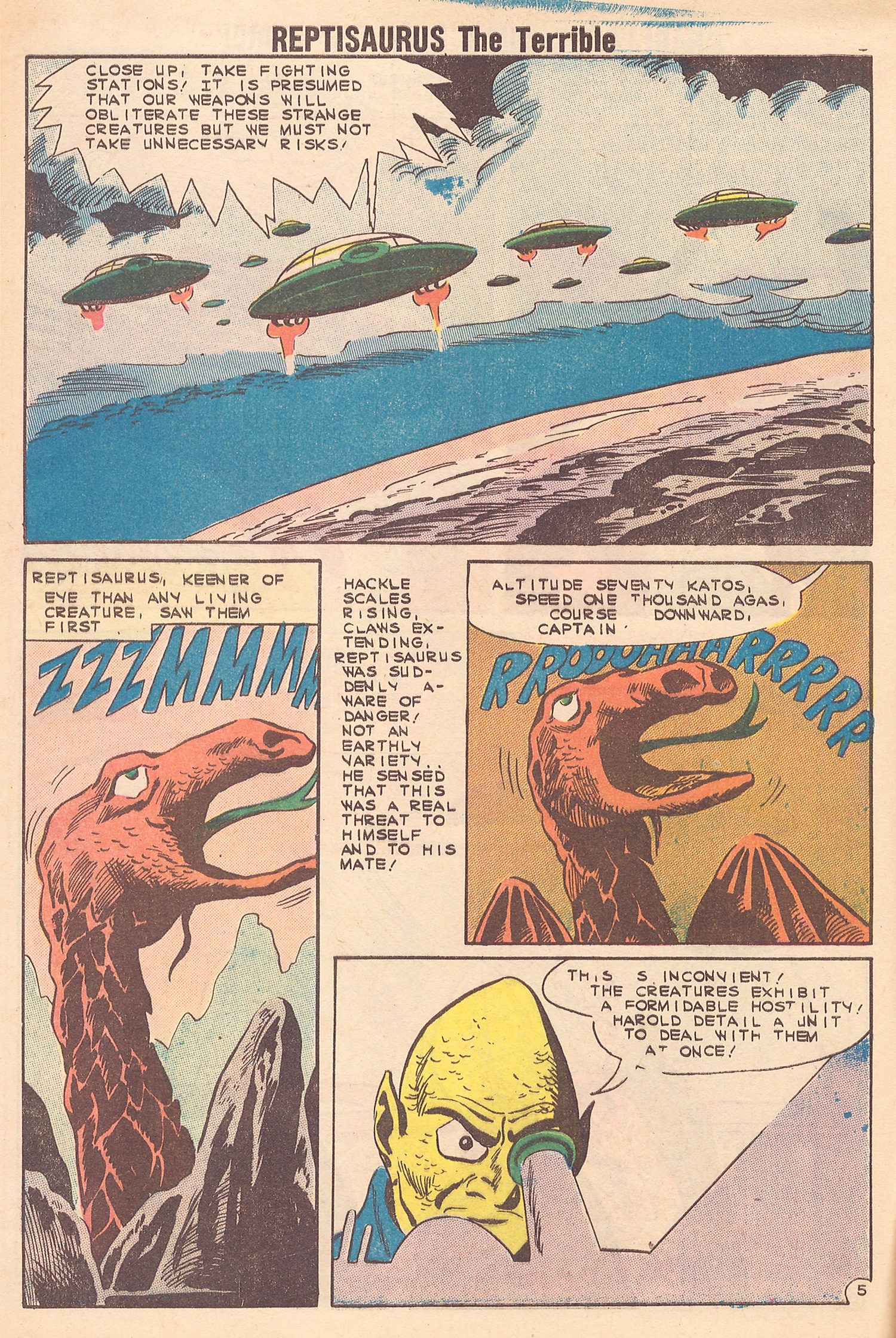 Read online Reptisaurus comic -  Issue #3 - 8