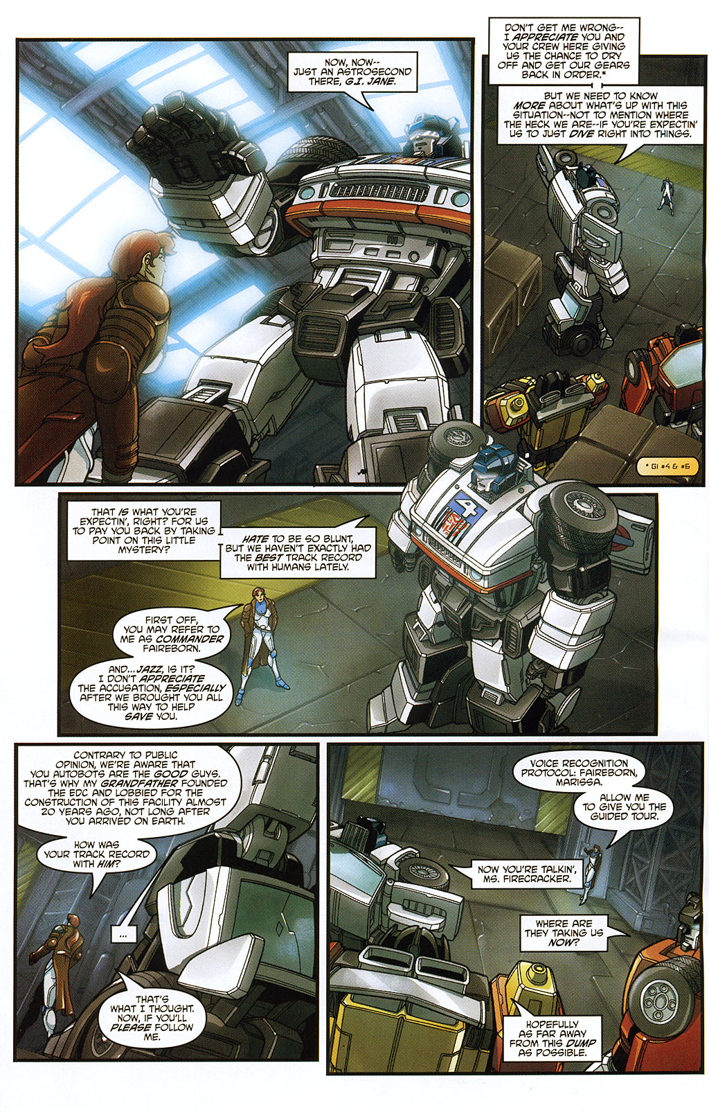 Read online Transformers: Generation 1 (2004) comic -  Issue #7 - 7