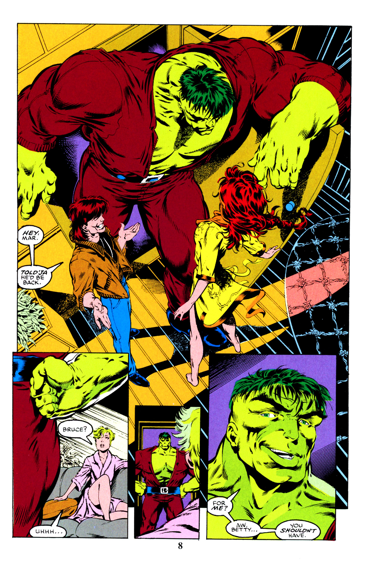 Read online Hulk Visionaries: Peter David comic -  Issue # TPB 7 - 10