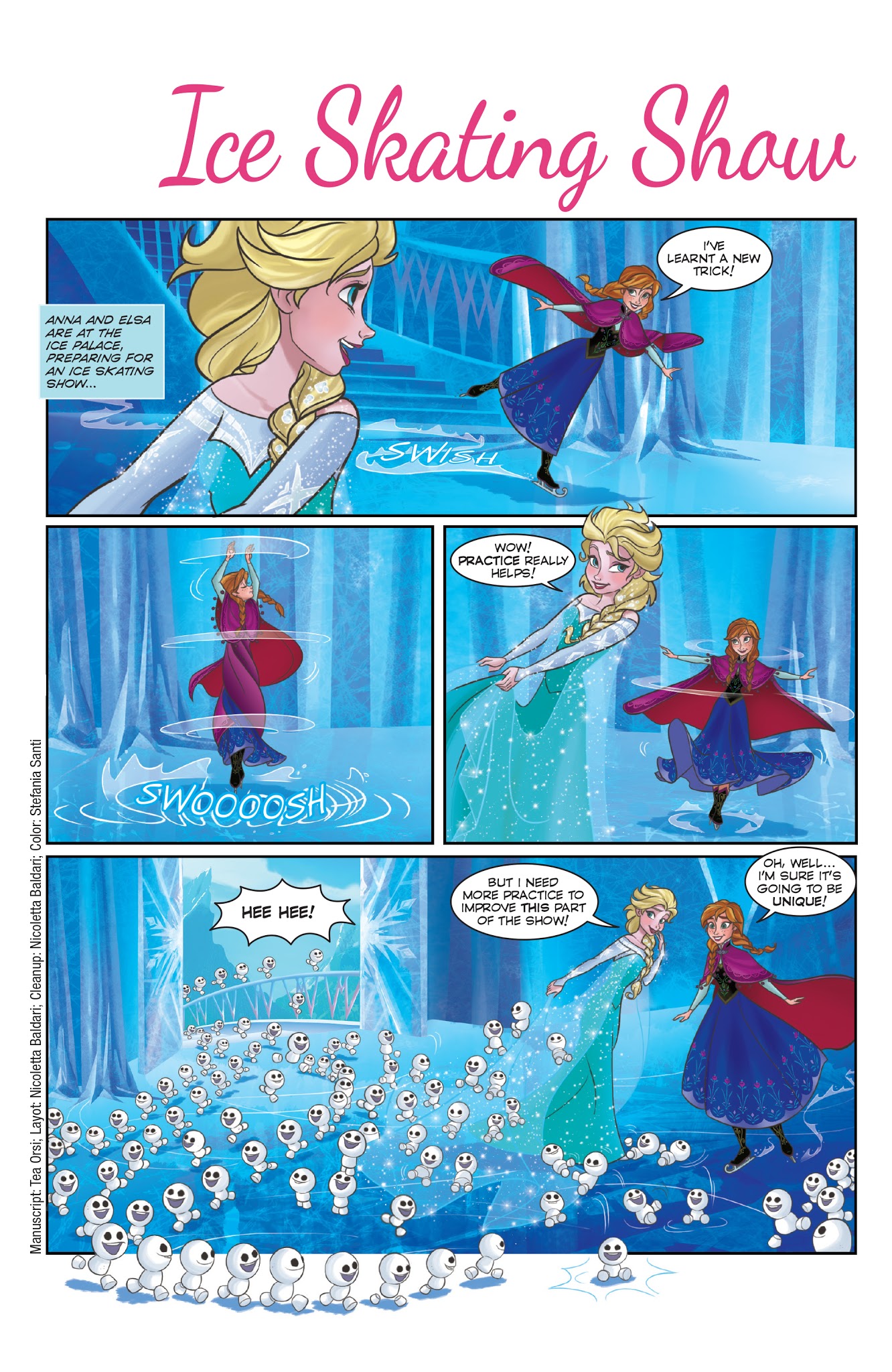 Read online Disney Frozen comic -  Issue #5 - 15