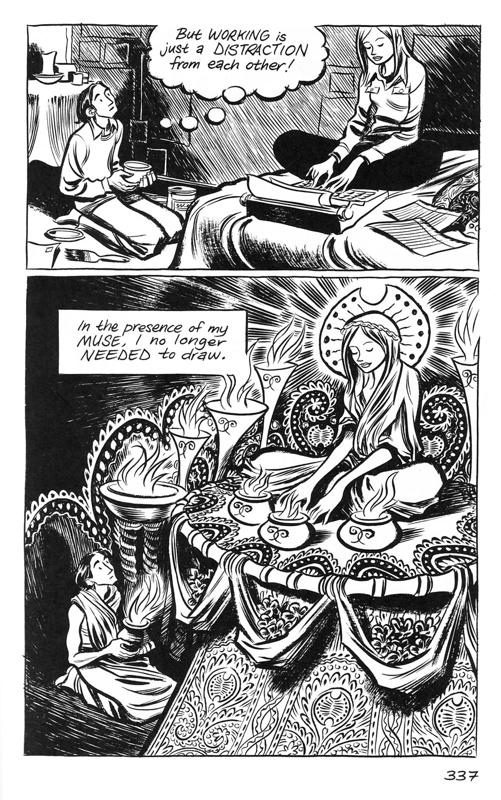 Read online Blankets comic -  Issue #2 - 113