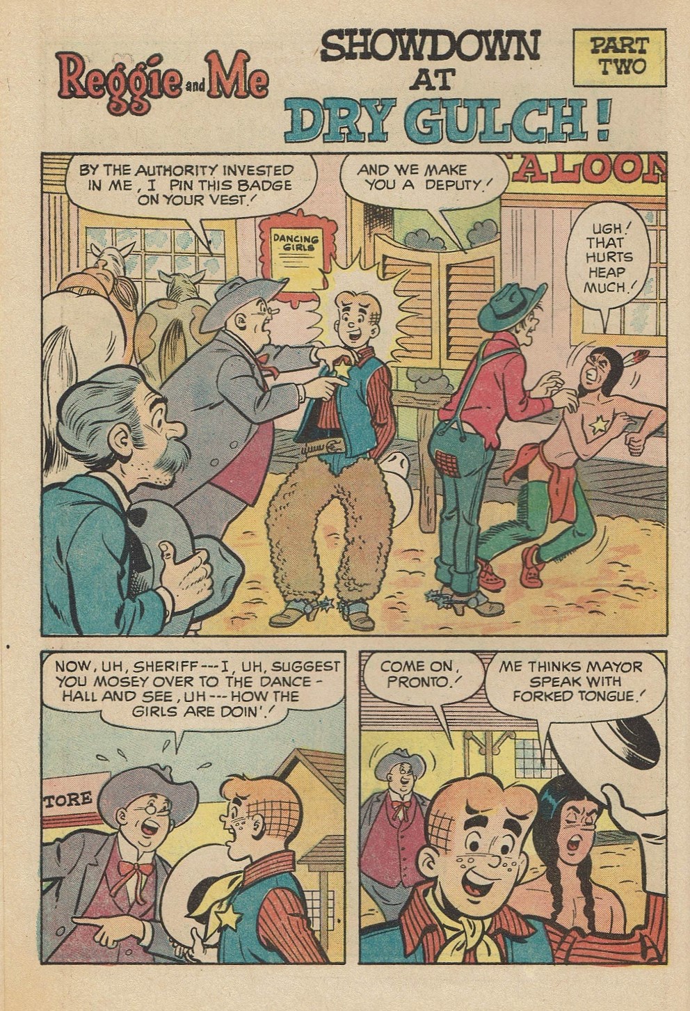 Read online Reggie and Me (1966) comic -  Issue #56 - 10