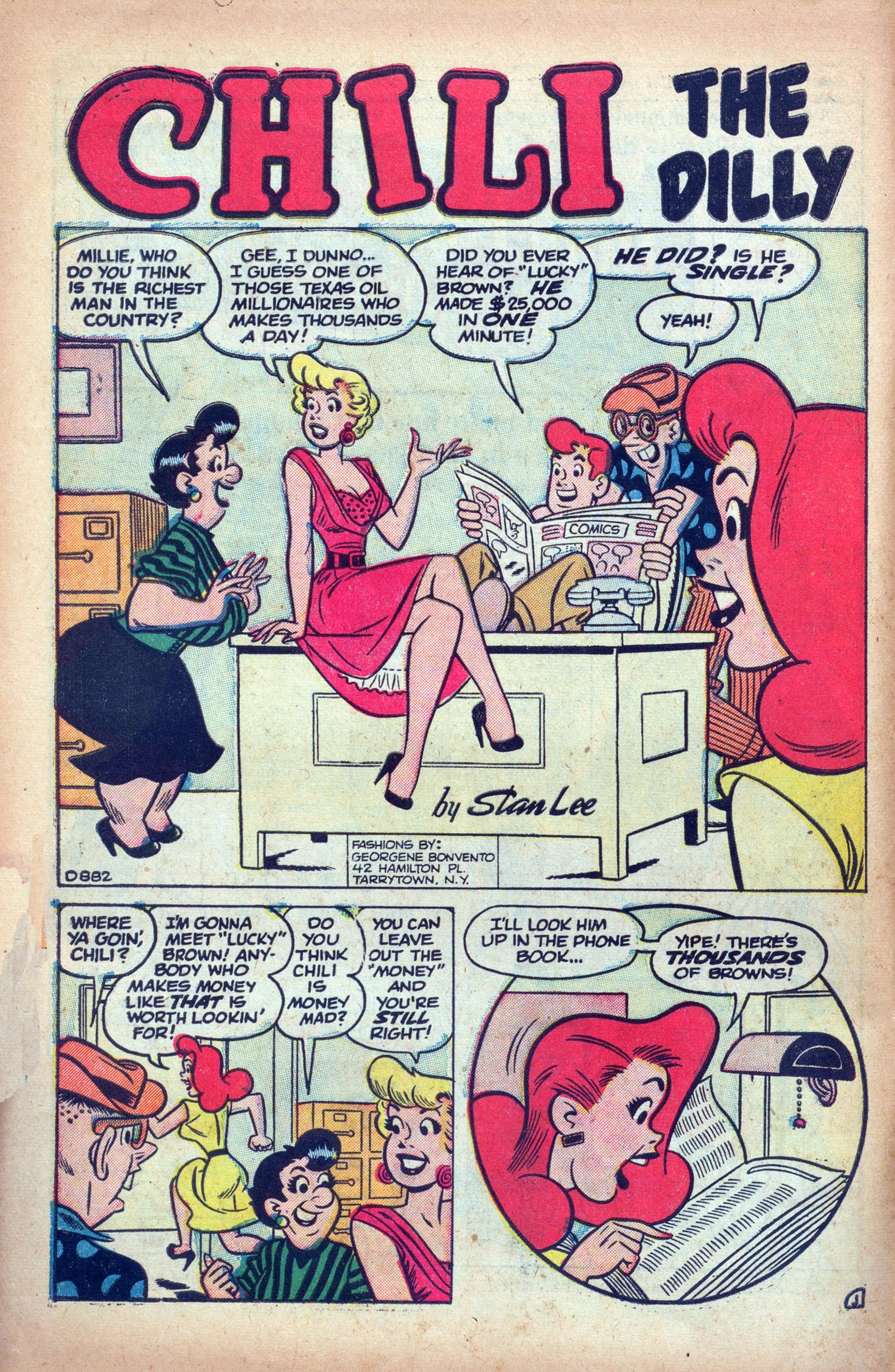 Read online Millie the Model comic -  Issue #52 - 10