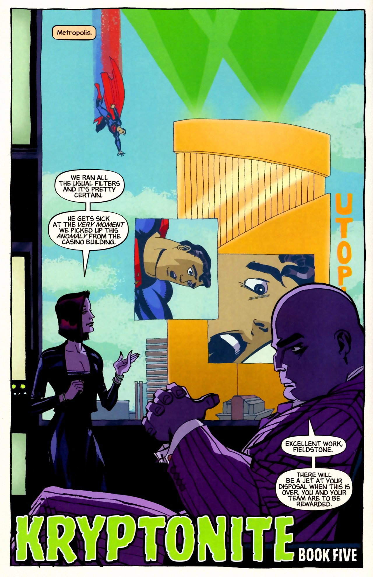 Read online Superman Confidential comic -  Issue #5 - 6