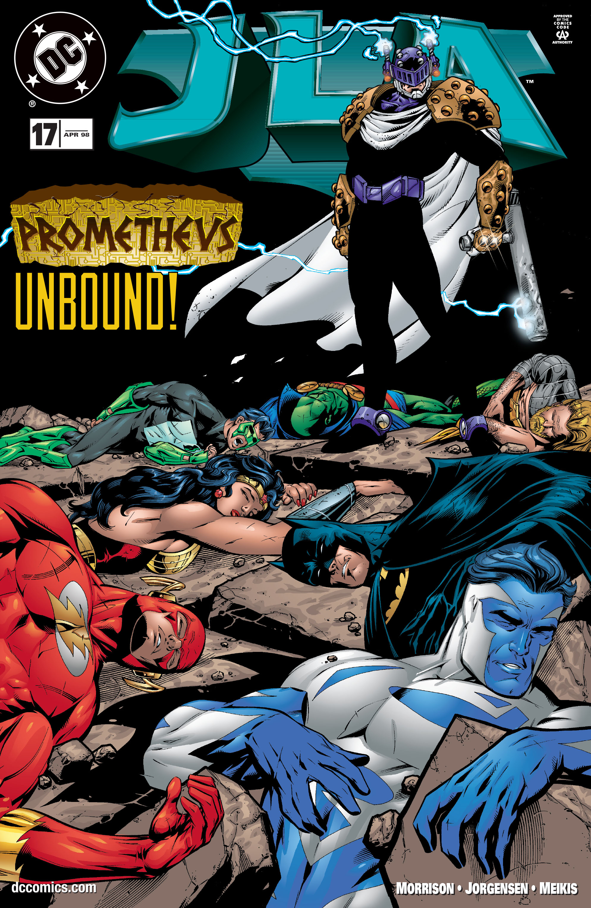 Read online JLA (1997) comic -  Issue #17 - 1