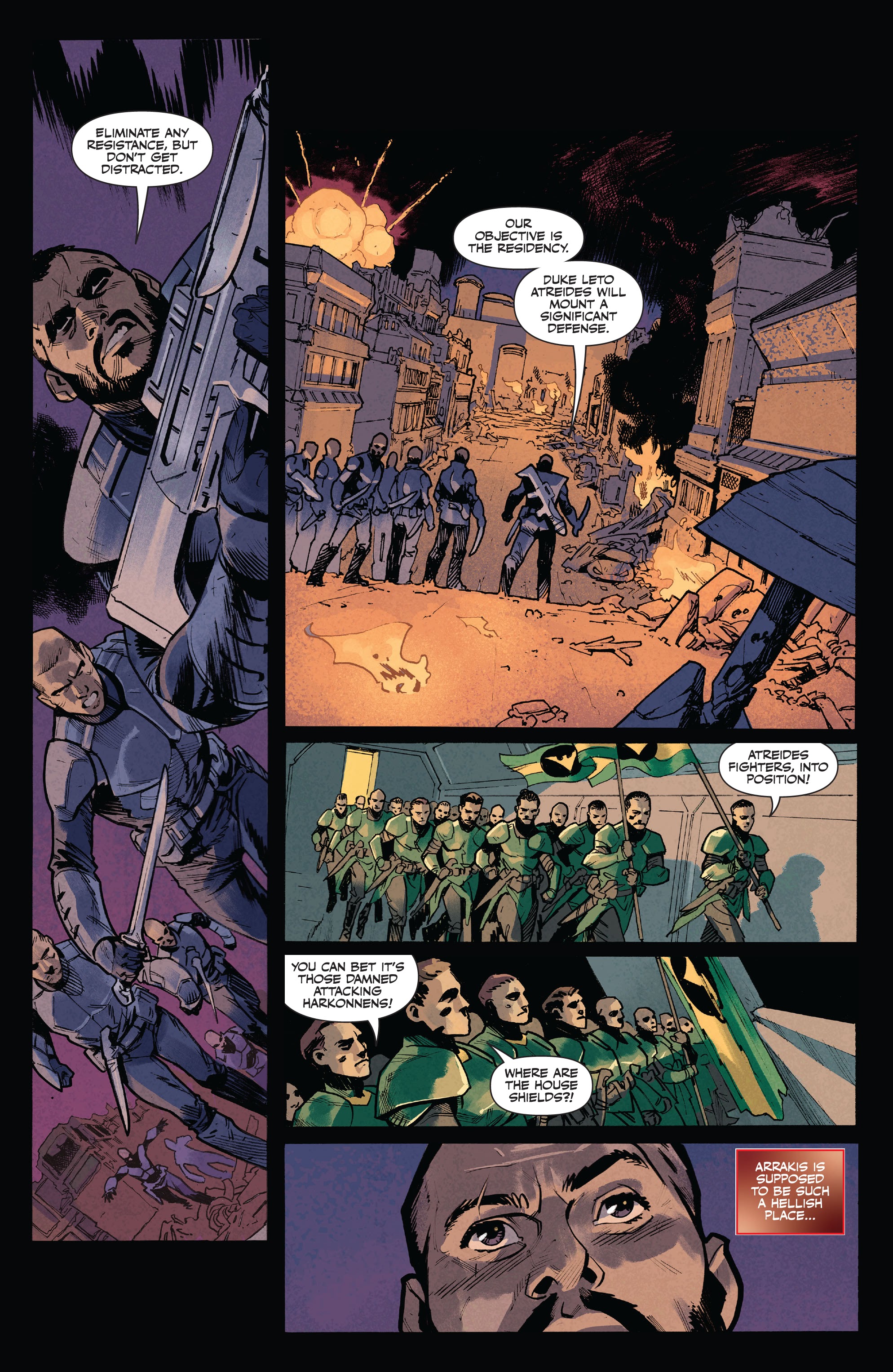 Read online Dune: Blood of the Sardaukar comic -  Issue #1 - 6