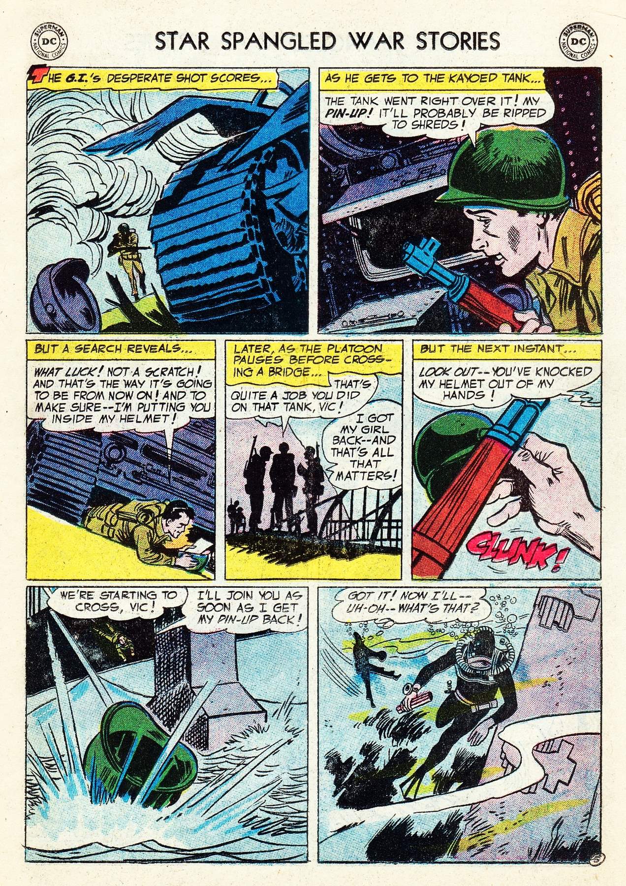 Read online Star Spangled War Stories (1952) comic -  Issue #38 - 23