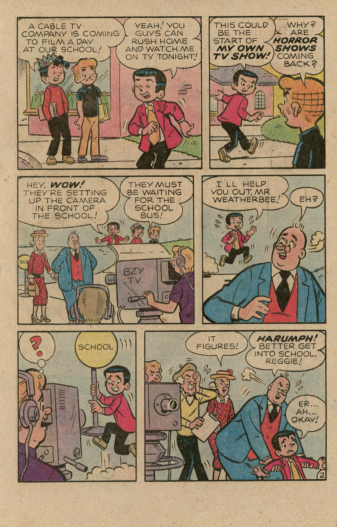 Read online Archie's TV Laugh-Out comic -  Issue #62 - 21