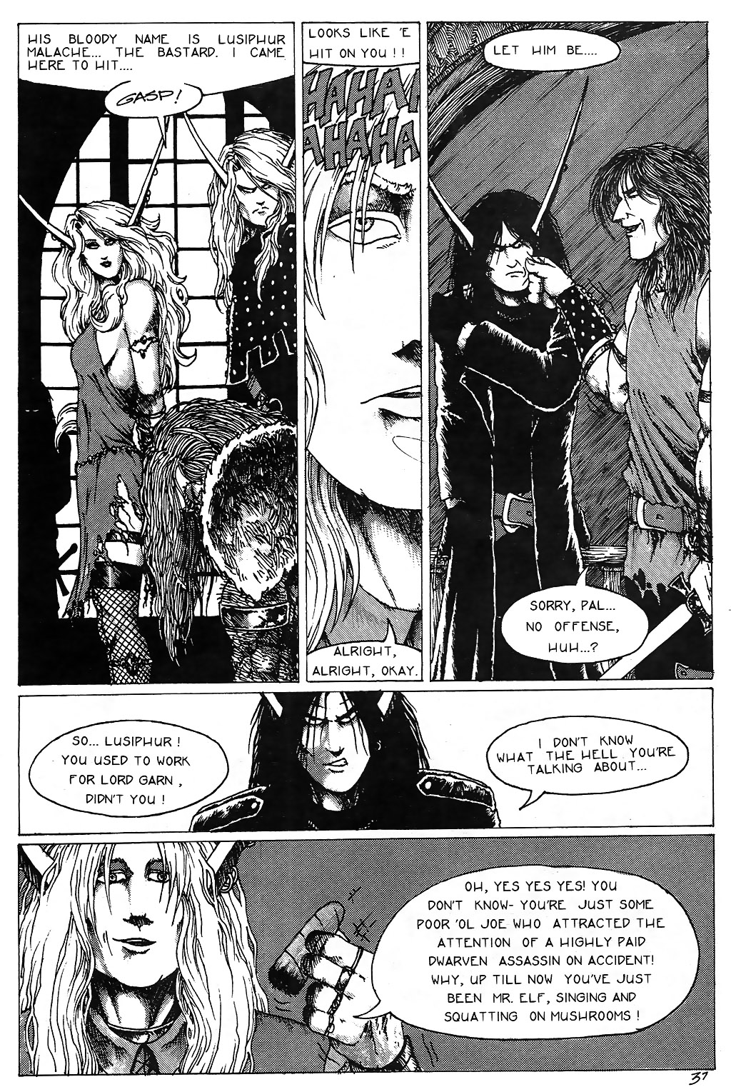 Read online Poison Elves (1995) comic -  Issue #2 - 9