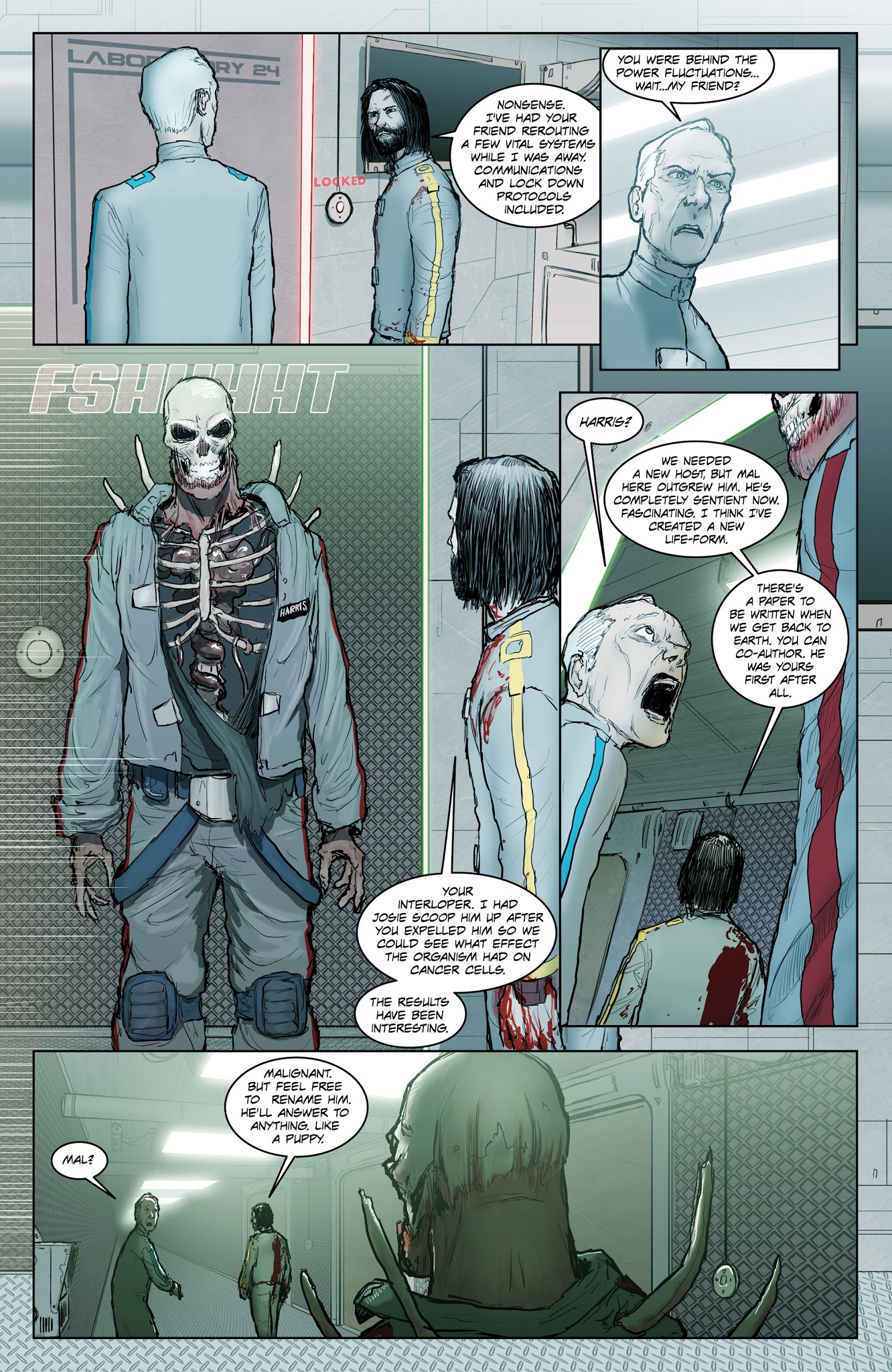 Read online John Carpenter's Tales of Science Fiction: Vortex comic -  Issue #7 - 23