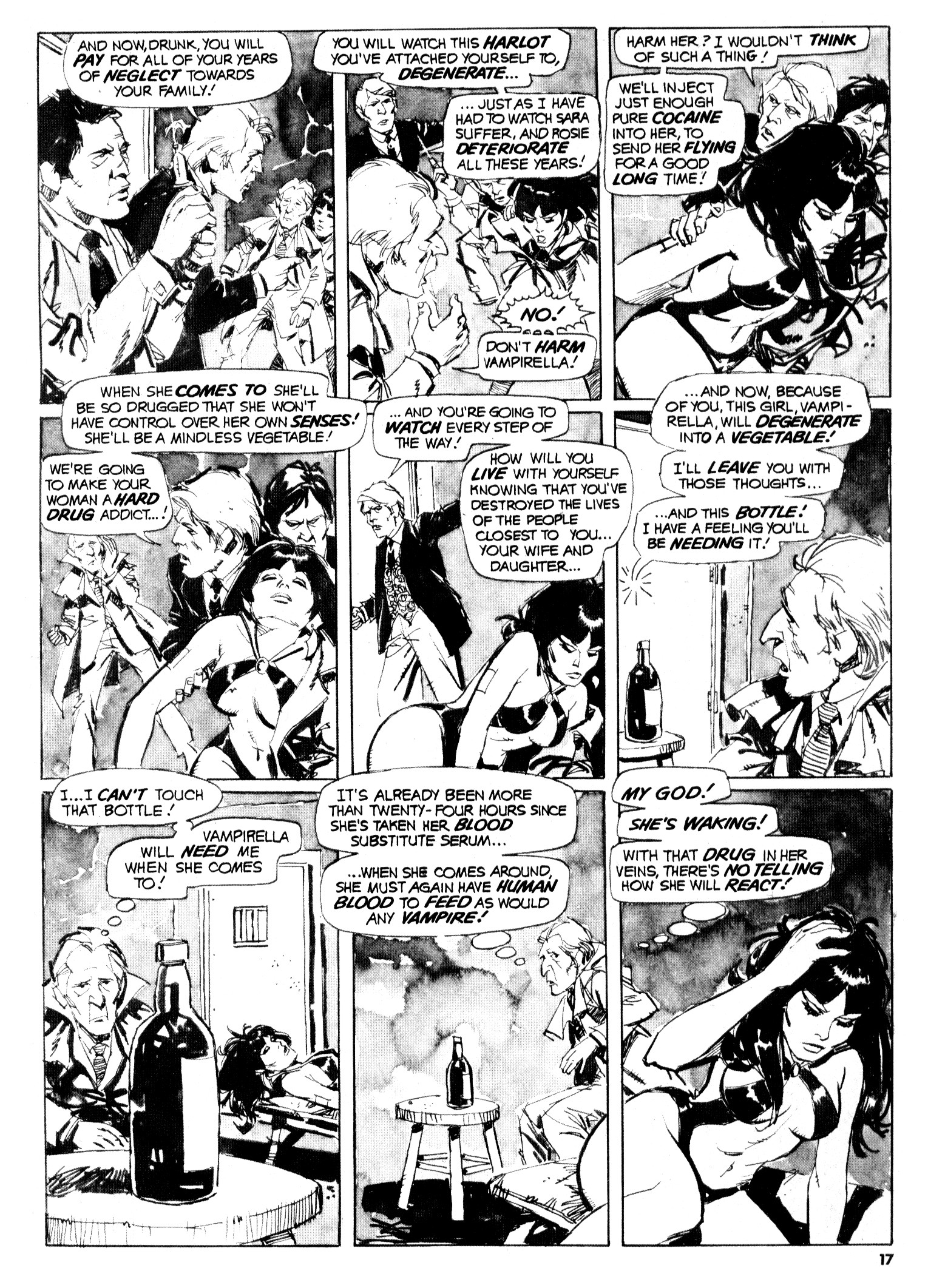 Read online Vampirella (1969) comic -  Issue #24 - 17