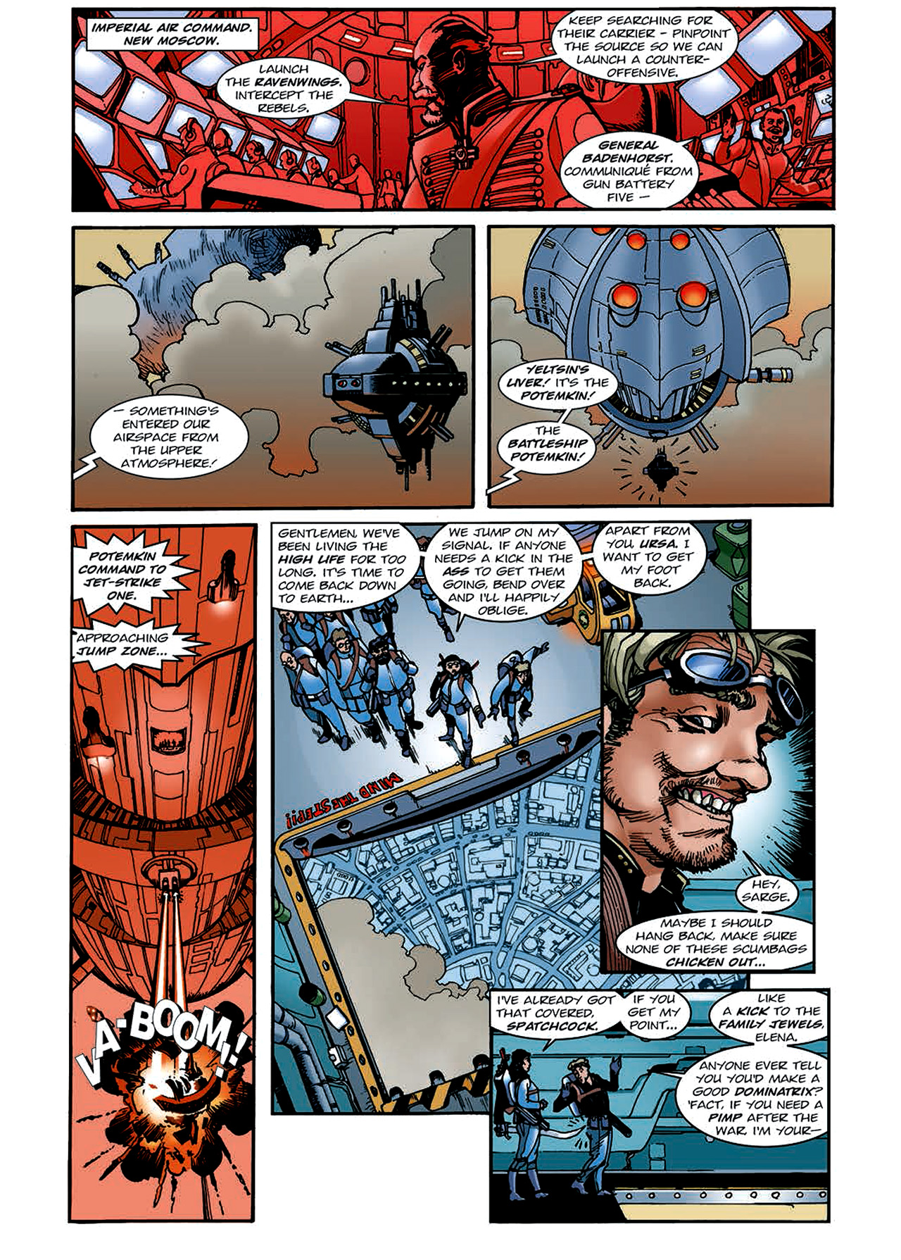 Read online Nikolai Dante comic -  Issue # TPB 4 - 127