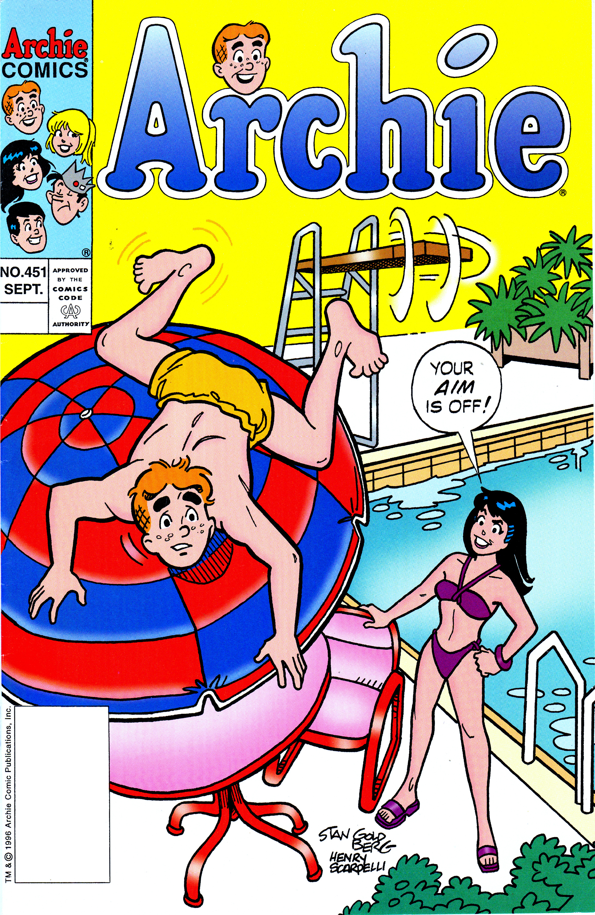 Read online Archie (1960) comic -  Issue #451 - 1