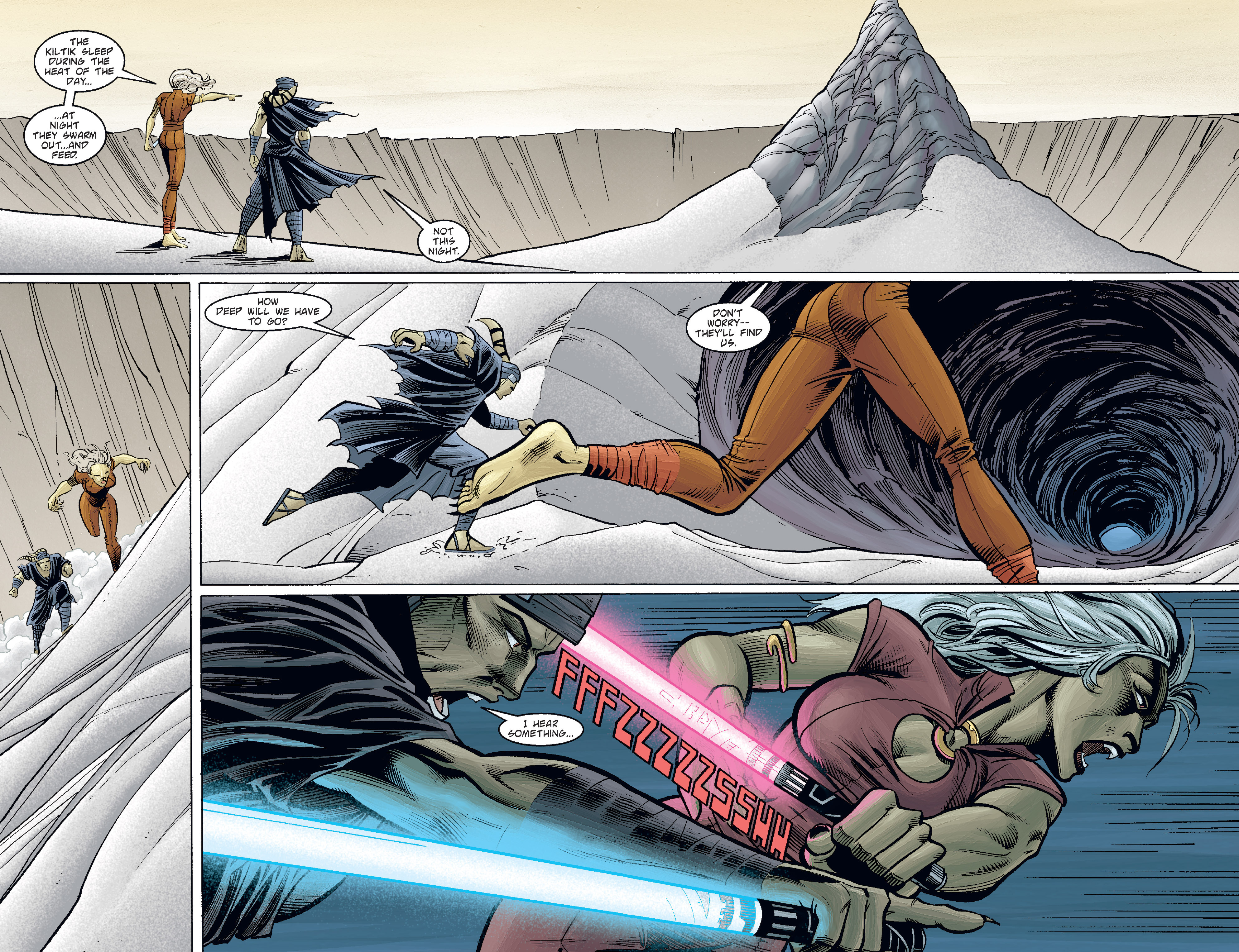 Read online Star Wars: Tales of the Jedi - Redemption comic -  Issue #3 - 17
