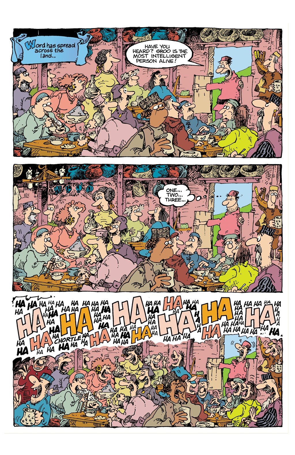 Read online Sergio Aragonés' Groo: The Most Intelligent Man In The World comic -  Issue # TPB - 54