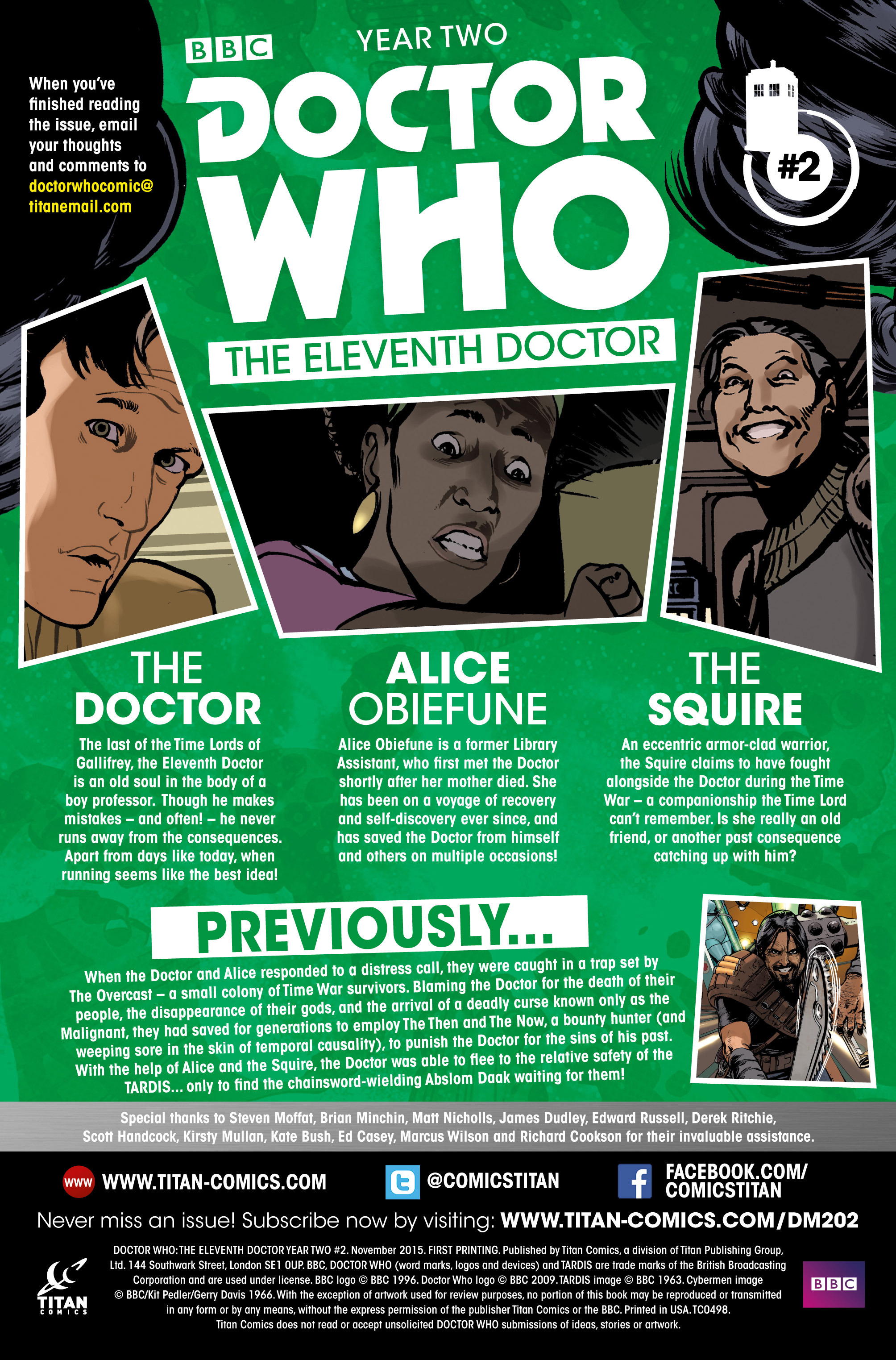 Read online Doctor Who: The Eleventh Doctor Year Two comic -  Issue #2 - 4