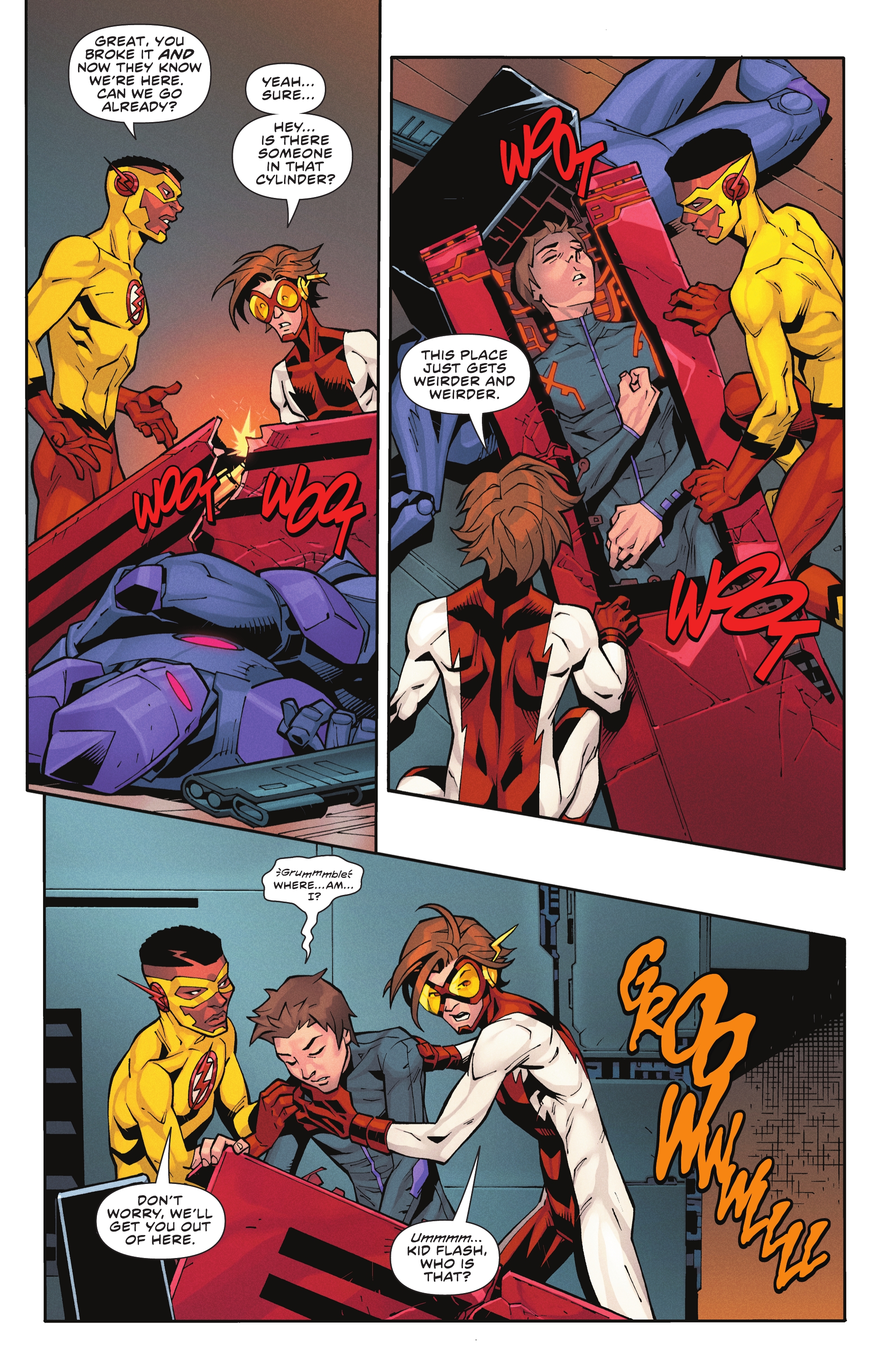 Read online The Flash One-Minute War: Start The Clock comic -  Issue # TPB - 60