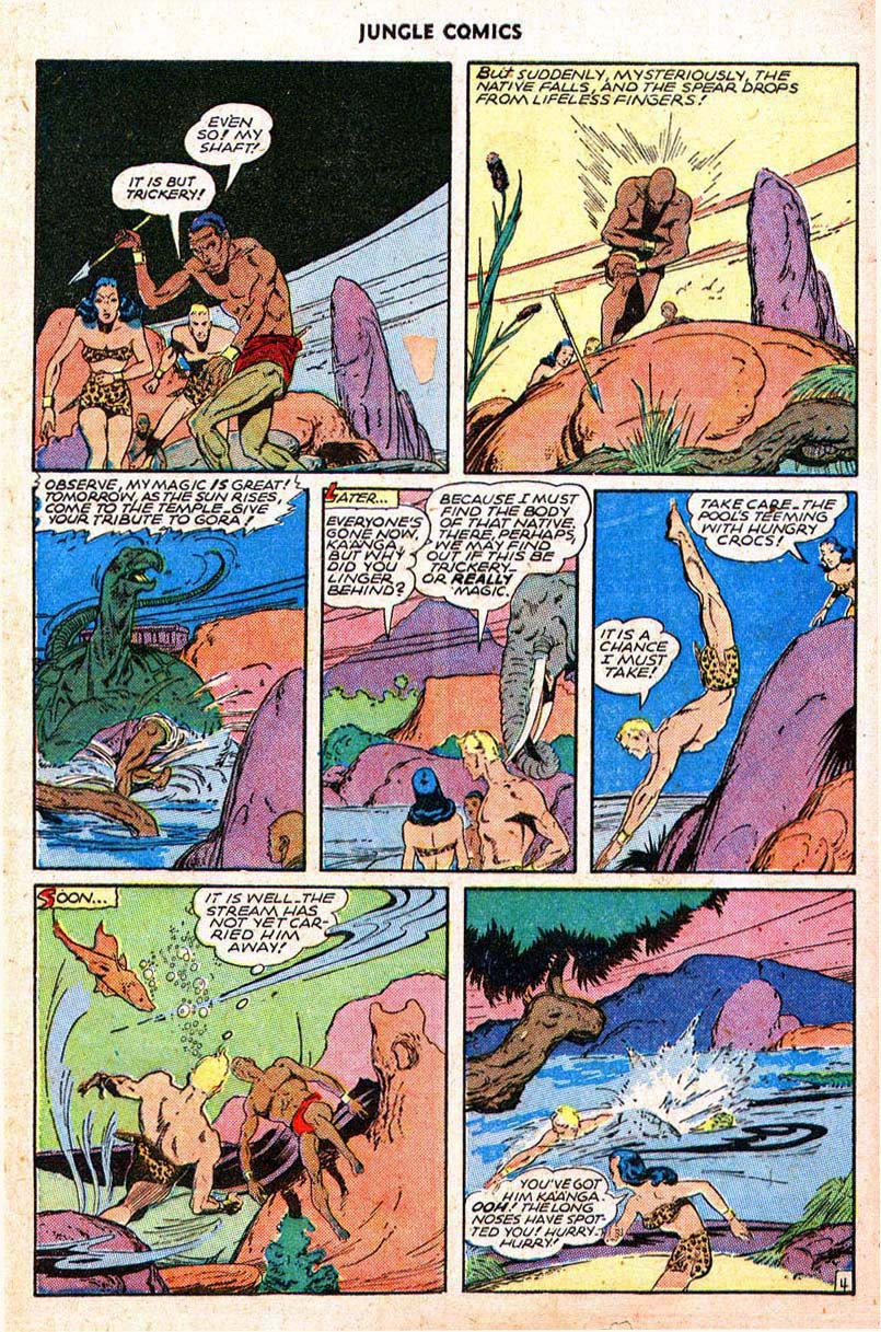 Read online Jungle Comics comic -  Issue #70 - 6