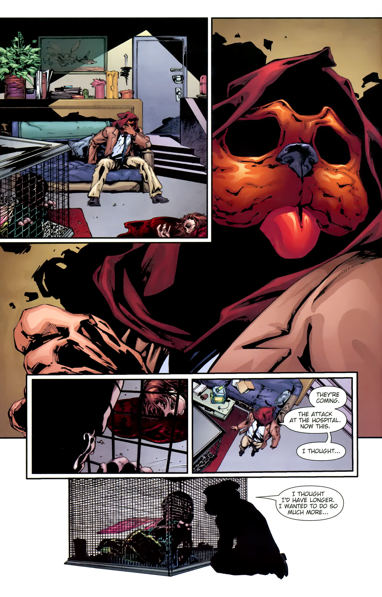 Read online George R.R. Martin's Wild Cards: The Hard Call comic -  Issue #5 - 20
