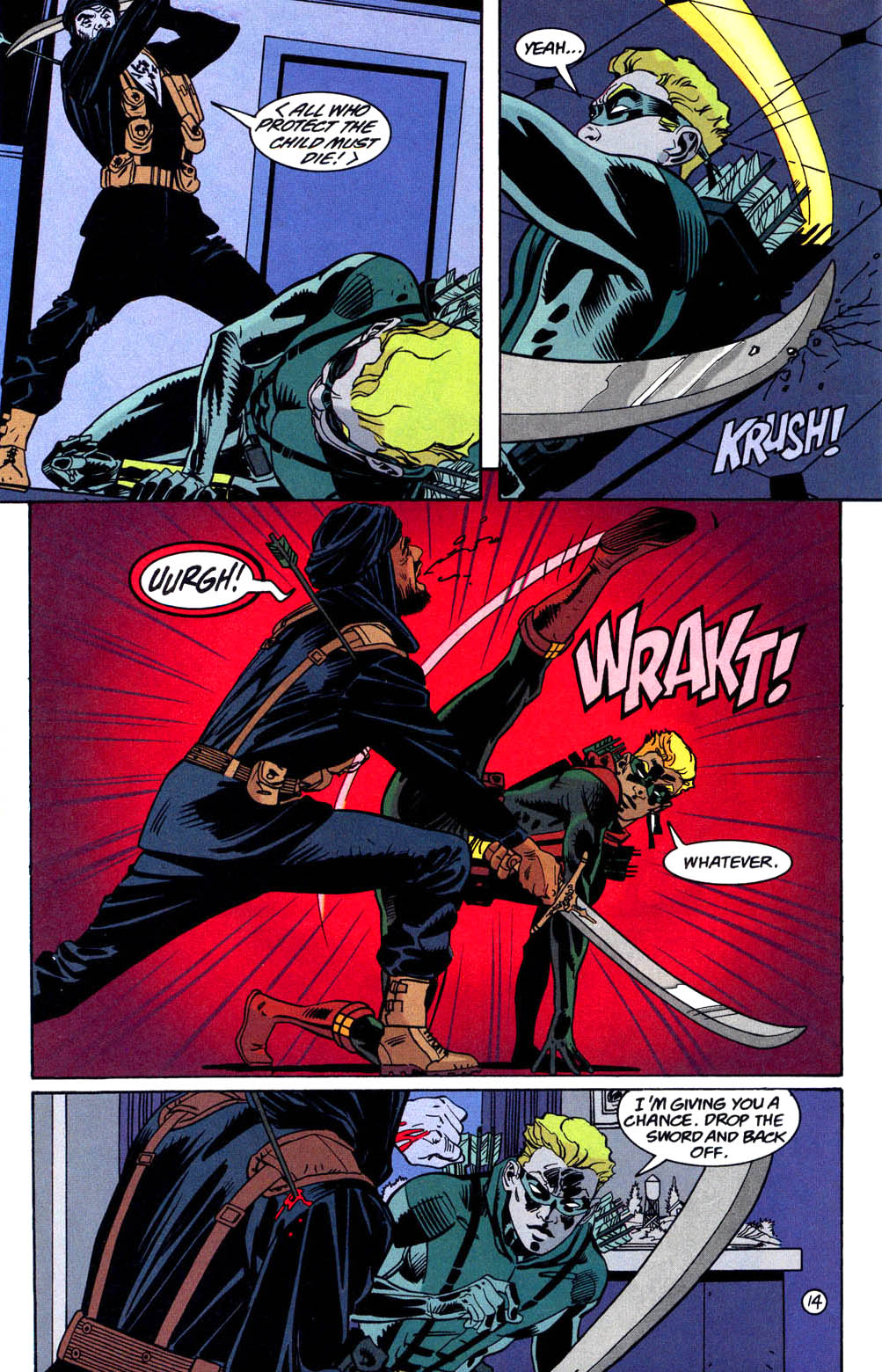 Read online Green Arrow (1988) comic -  Issue #106 - 14
