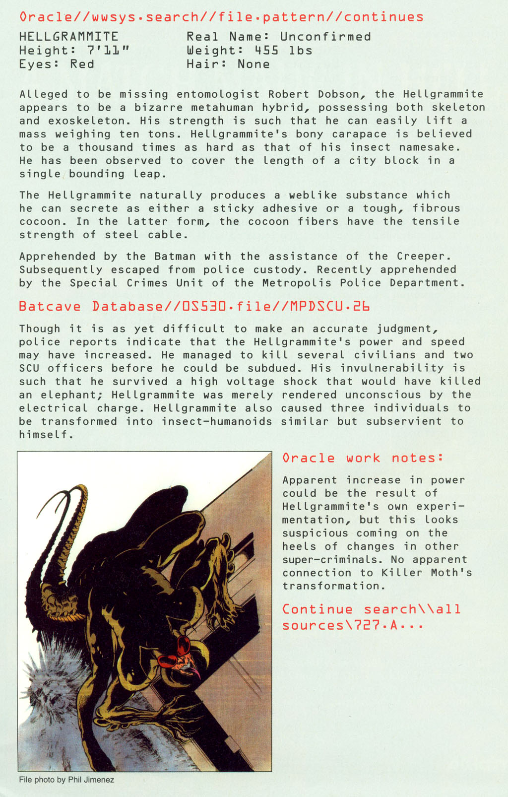 Read online Underworld Unleashed: Patterns of Fear comic -  Issue # Full - 8