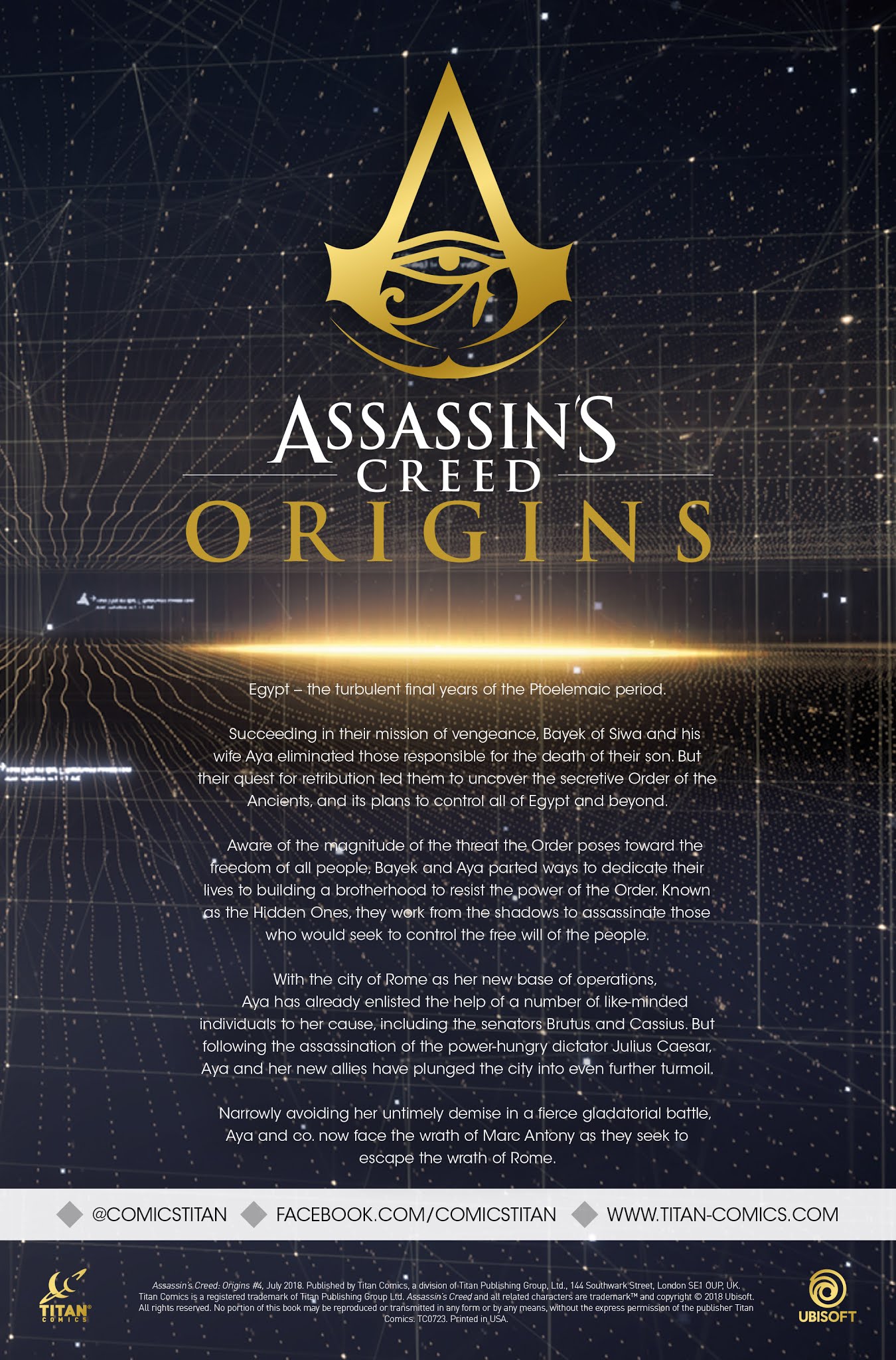 Read online Assassin's Creed: Origins comic -  Issue #4 - 3