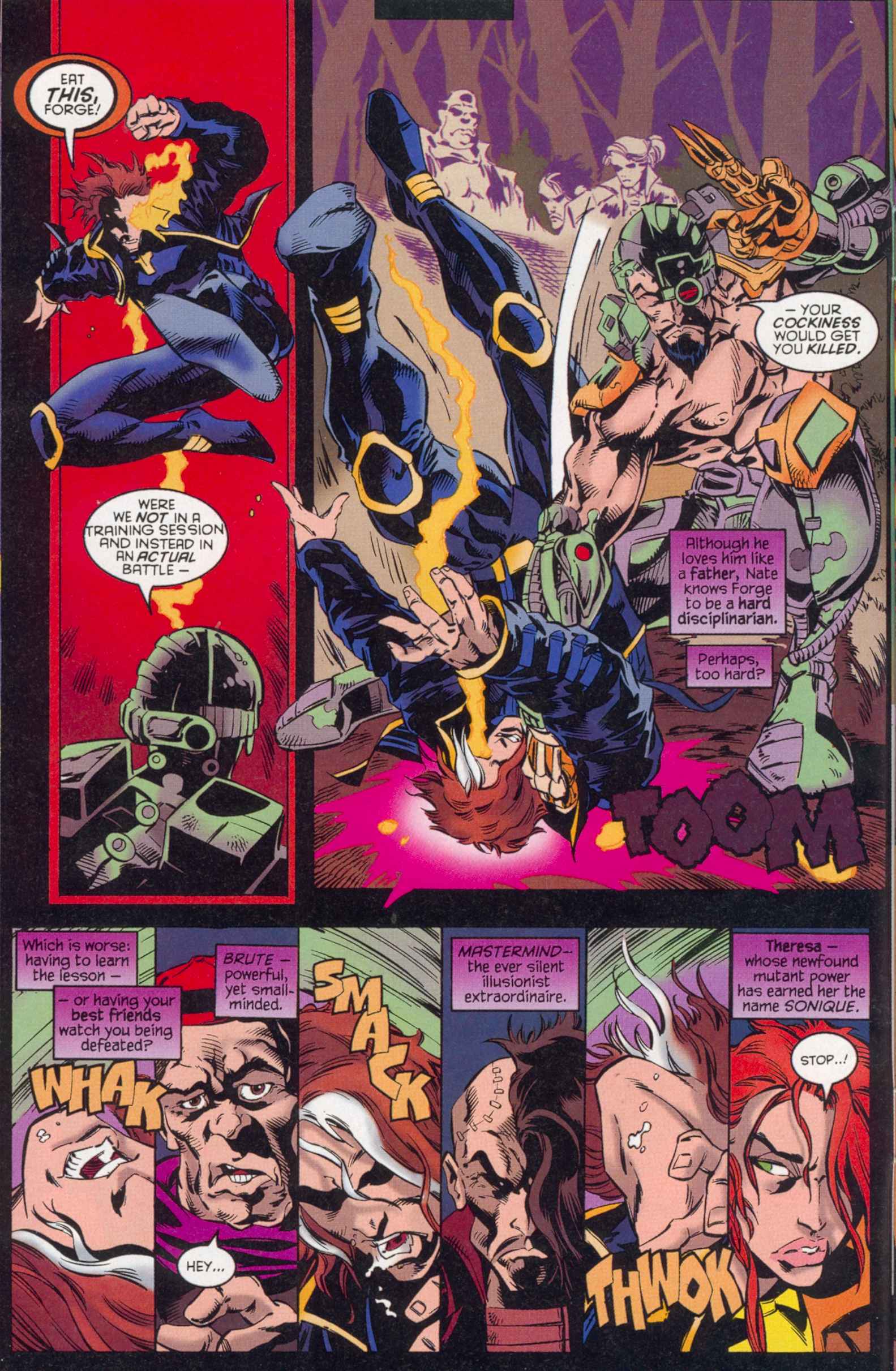 Read online X-Man comic -  Issue #2 - 6