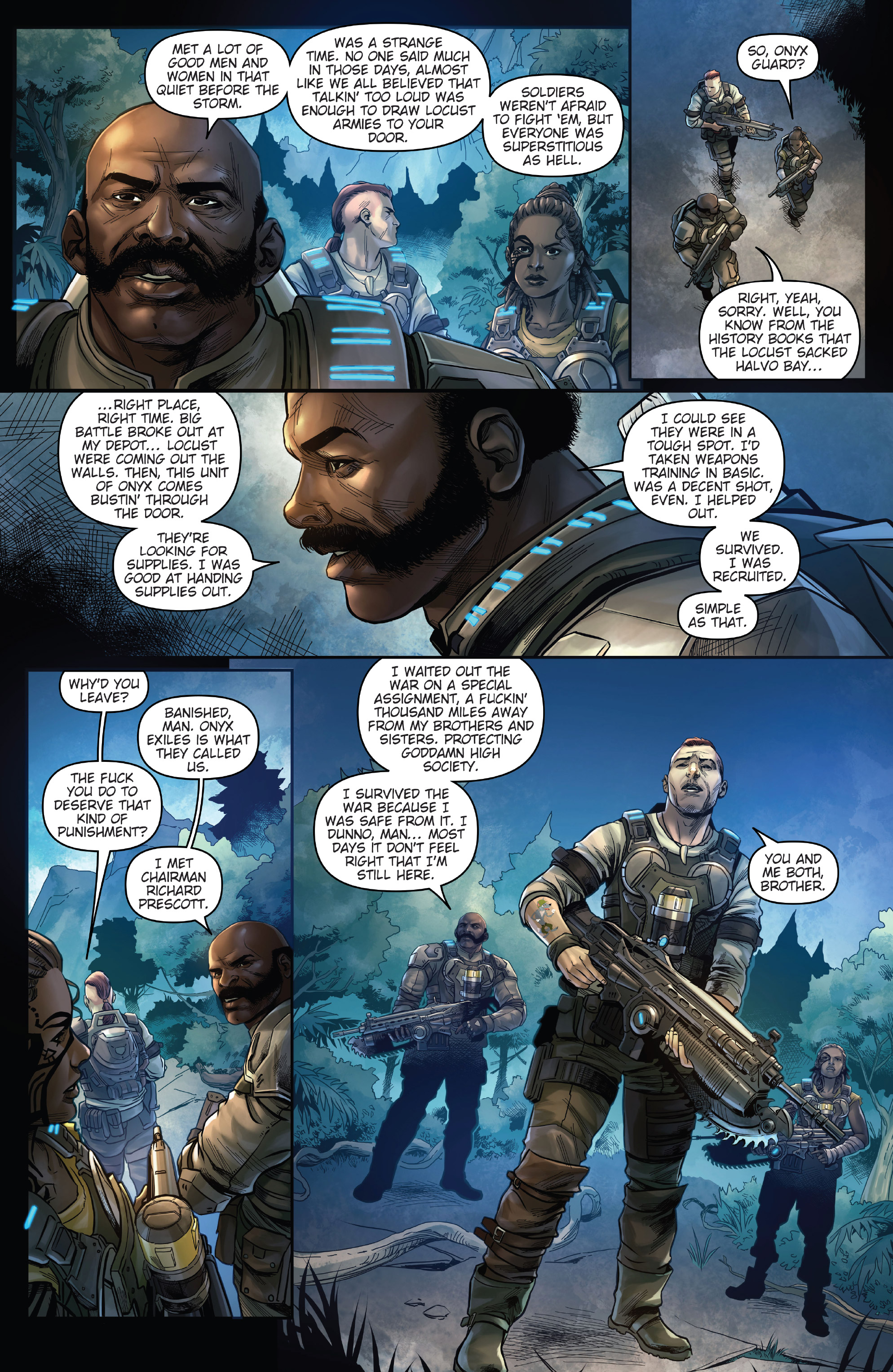Read online Gears of War: Hivebusters comic -  Issue #3 - 7